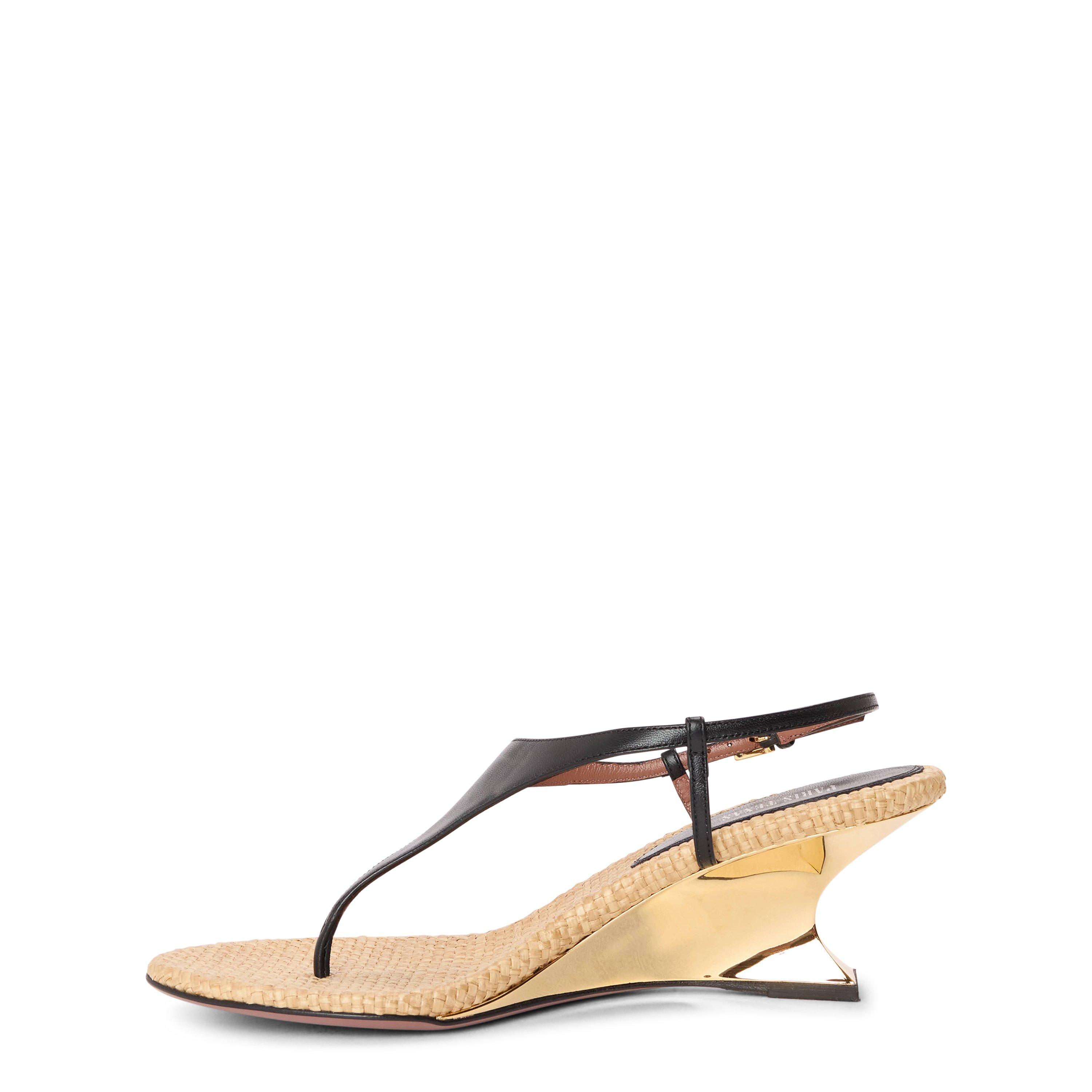 Black Gold - Paris Texas - Women's Wedge Heeled Sandals - 2