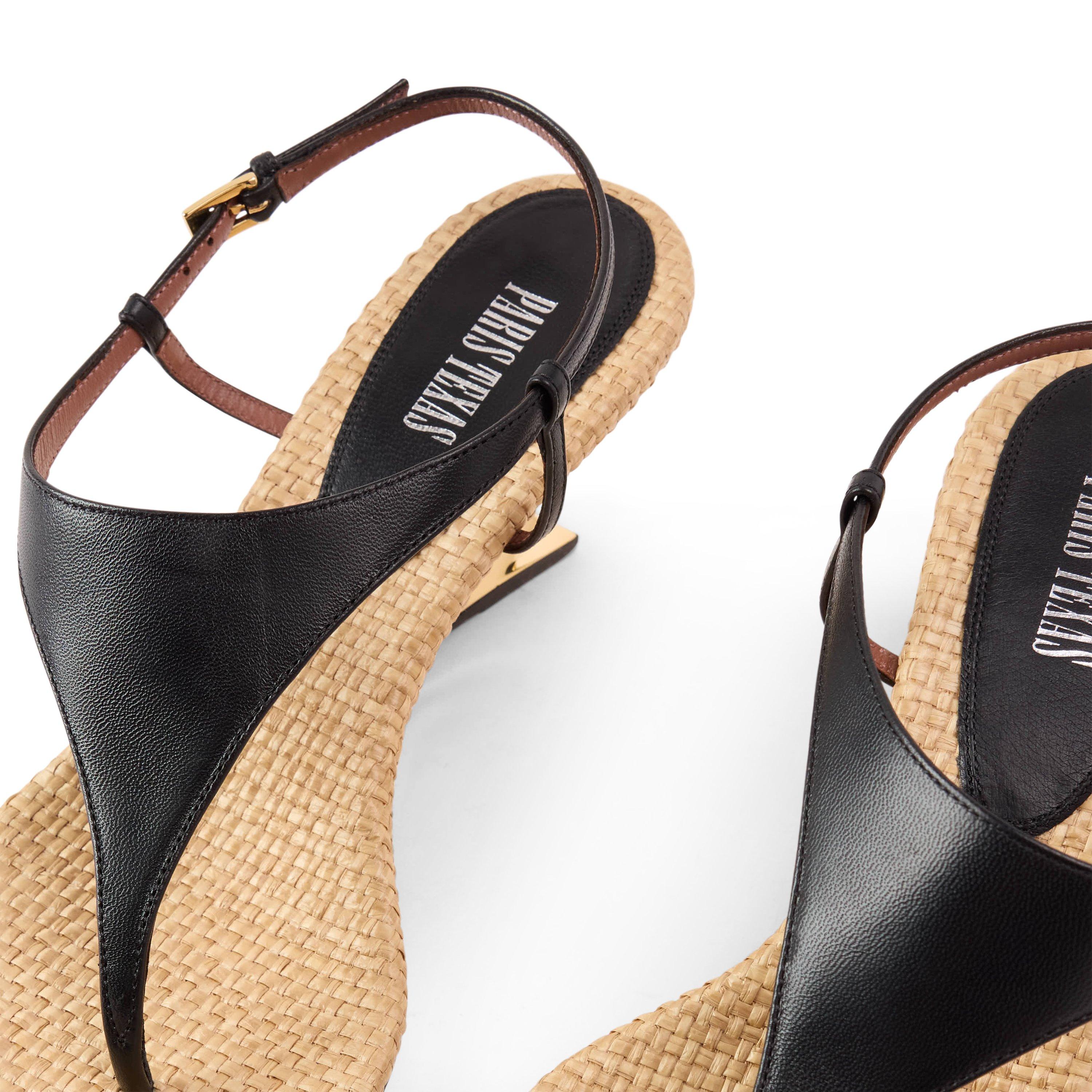 Black Gold - Paris Texas - Women's Wedge Heeled Sandals - 3