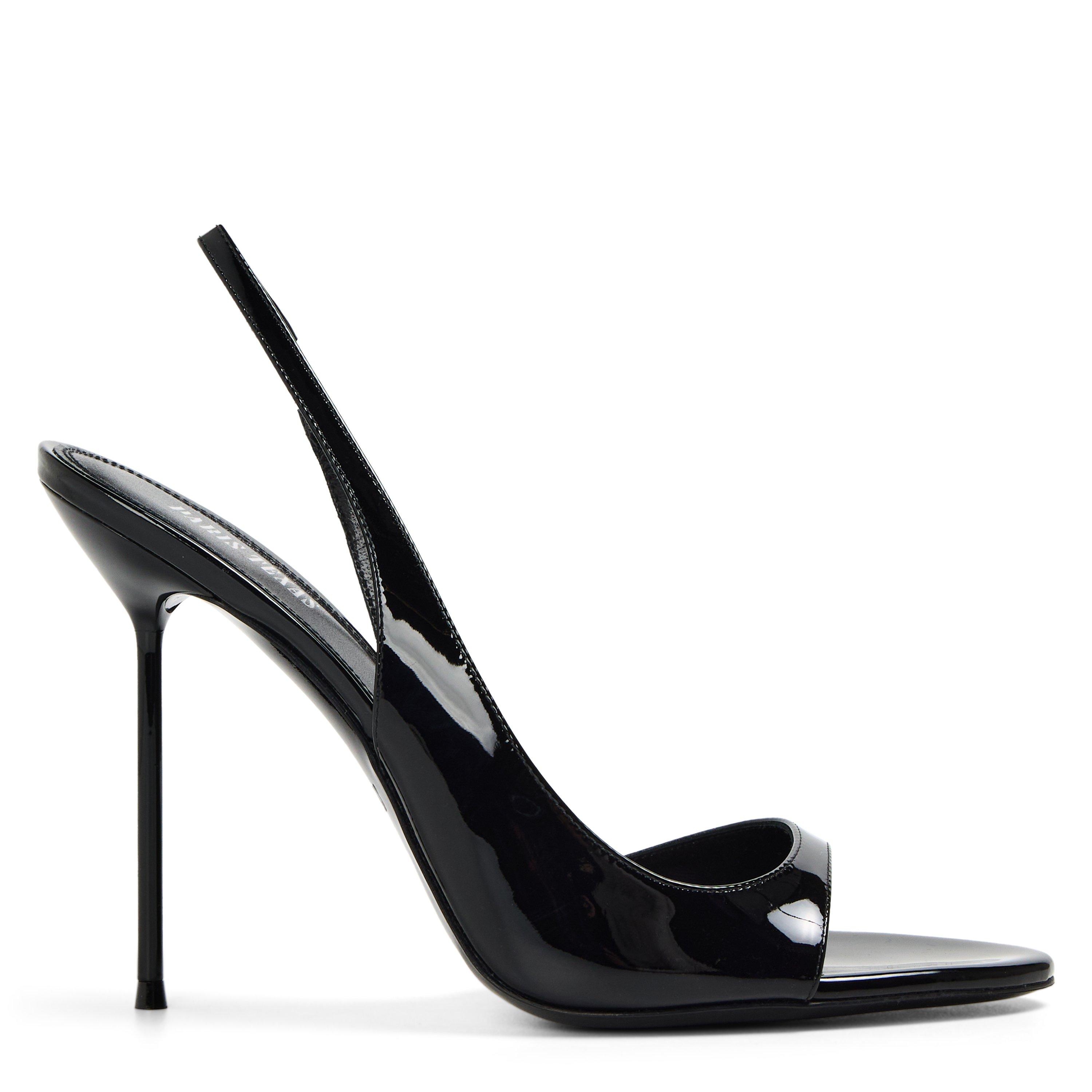 Patent Black - Paris Texas - Women's Slingbacks - 1