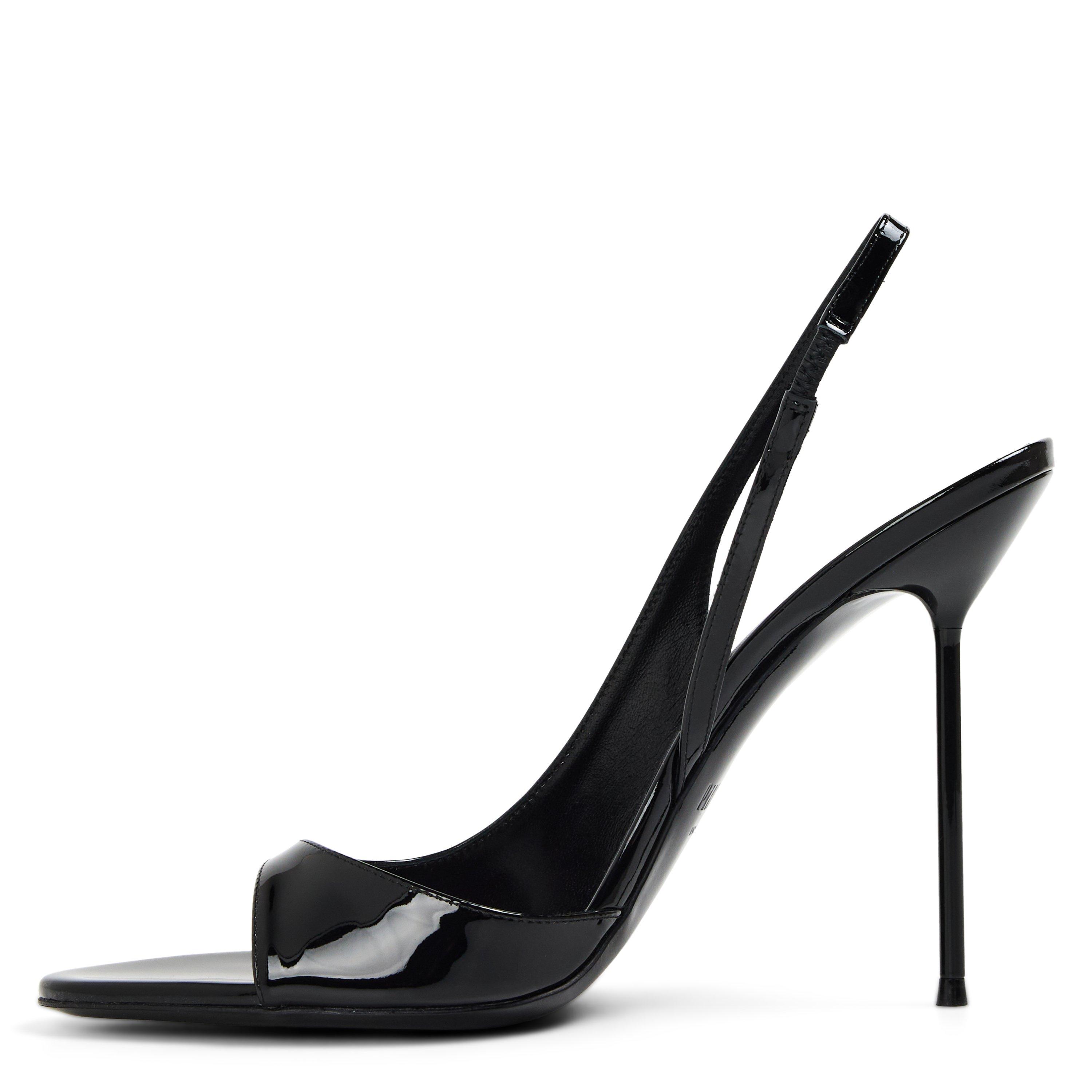Patent Black - Paris Texas - Women's Slingbacks - 2