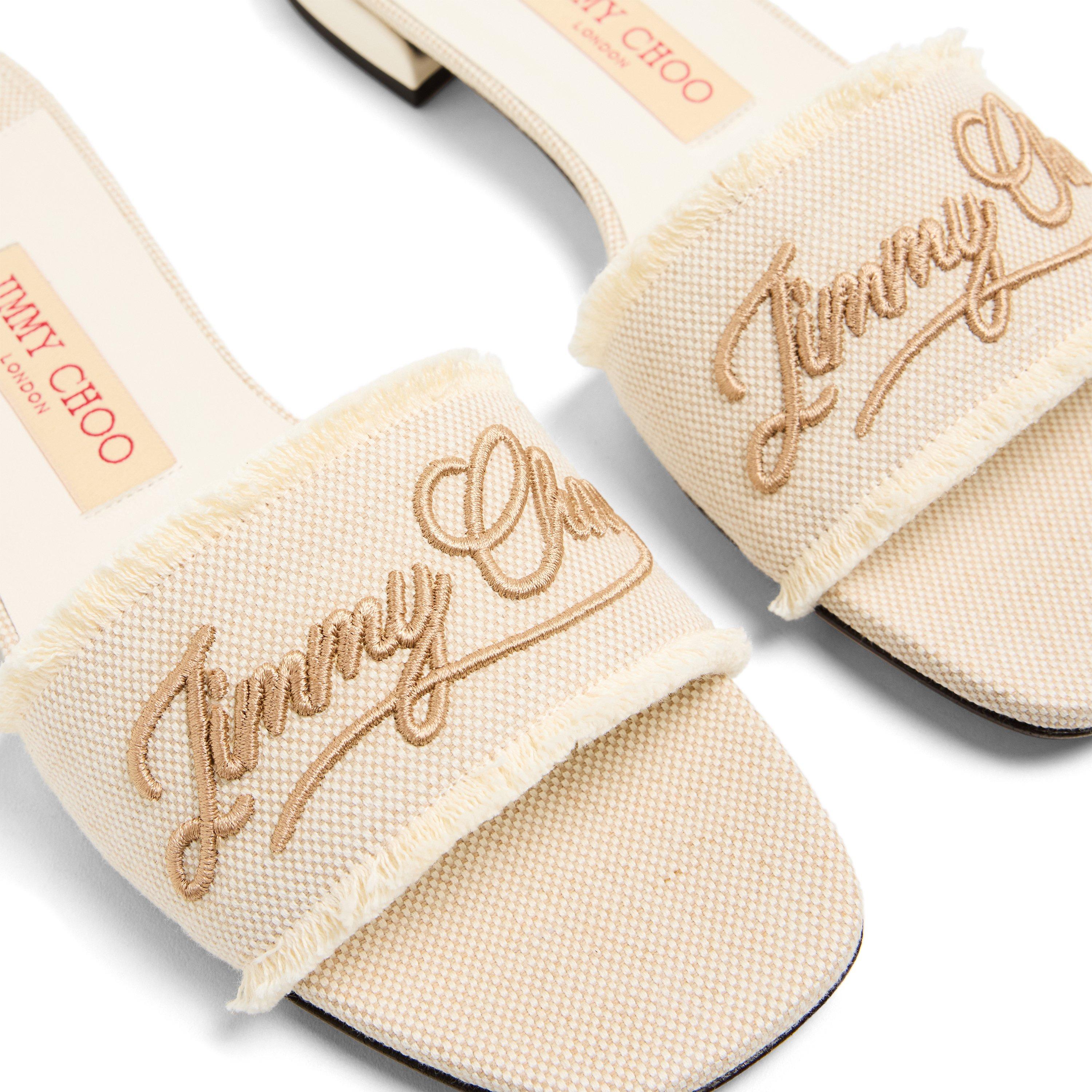 Almond Mix - Jimmy Choo - Women's Flat Sandal - 4