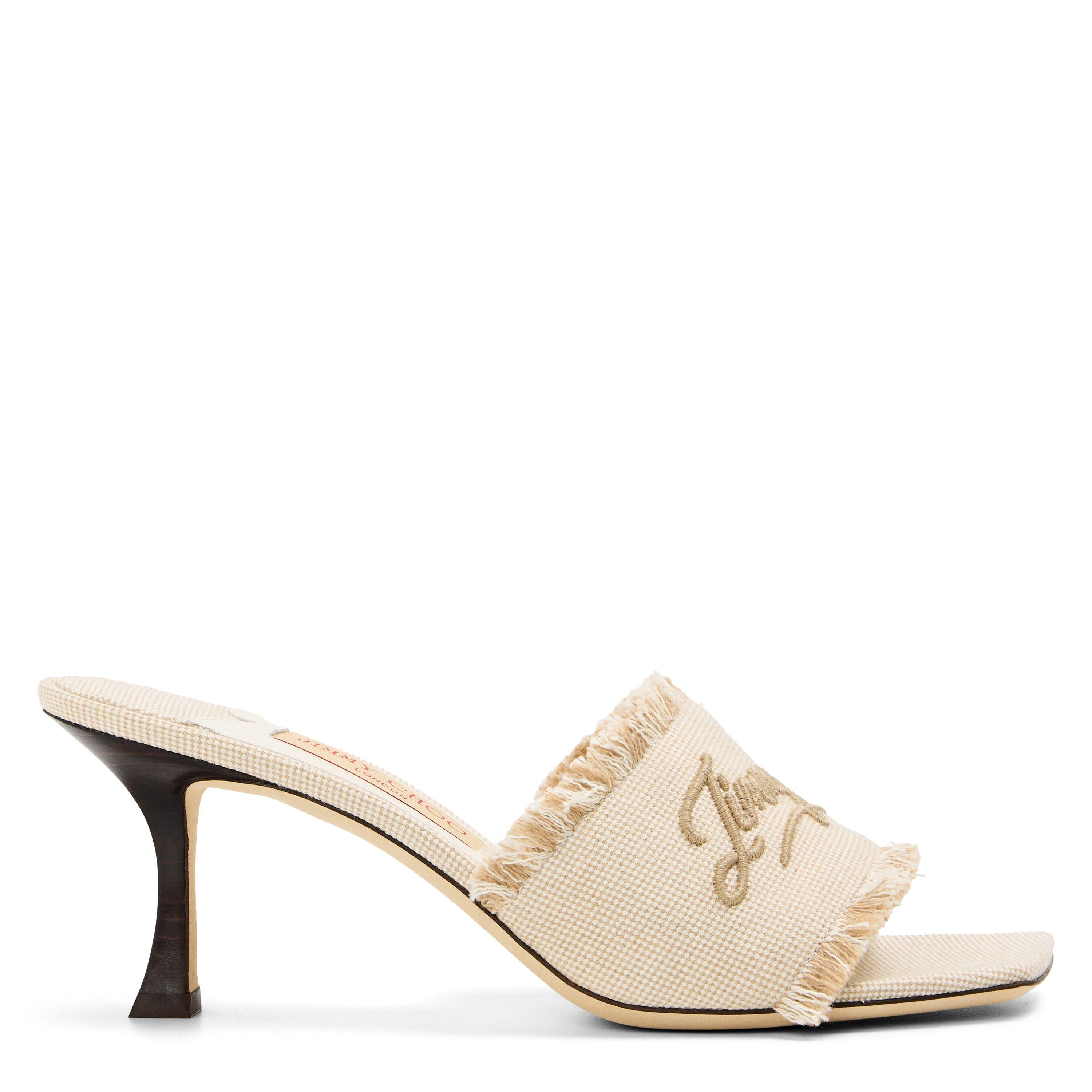 Almond/Latte - Jimmy Choo - Women's Heeled Mules - 1
