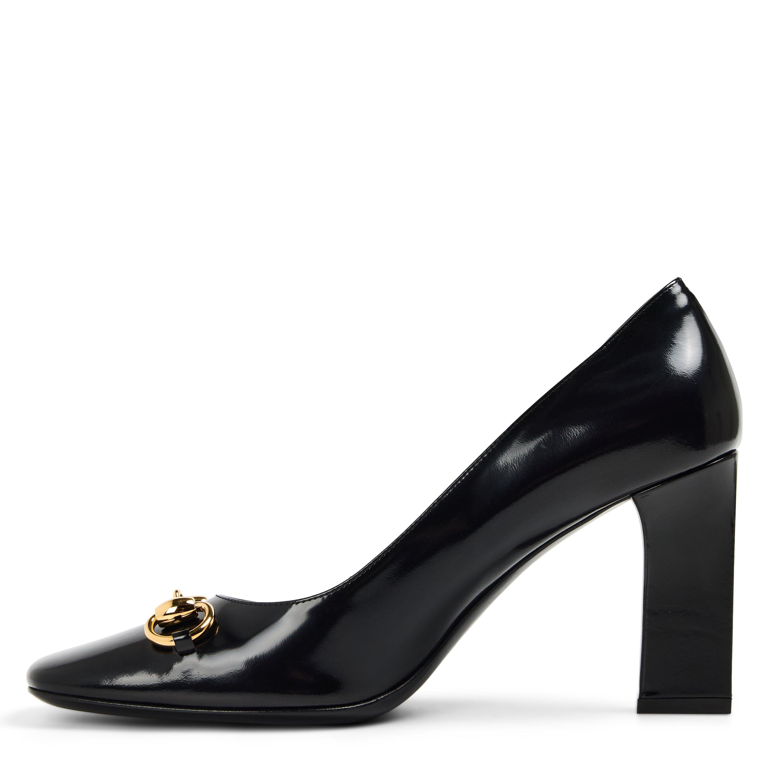 Nero - Gucci - Women's Block Court Shoes - 2
