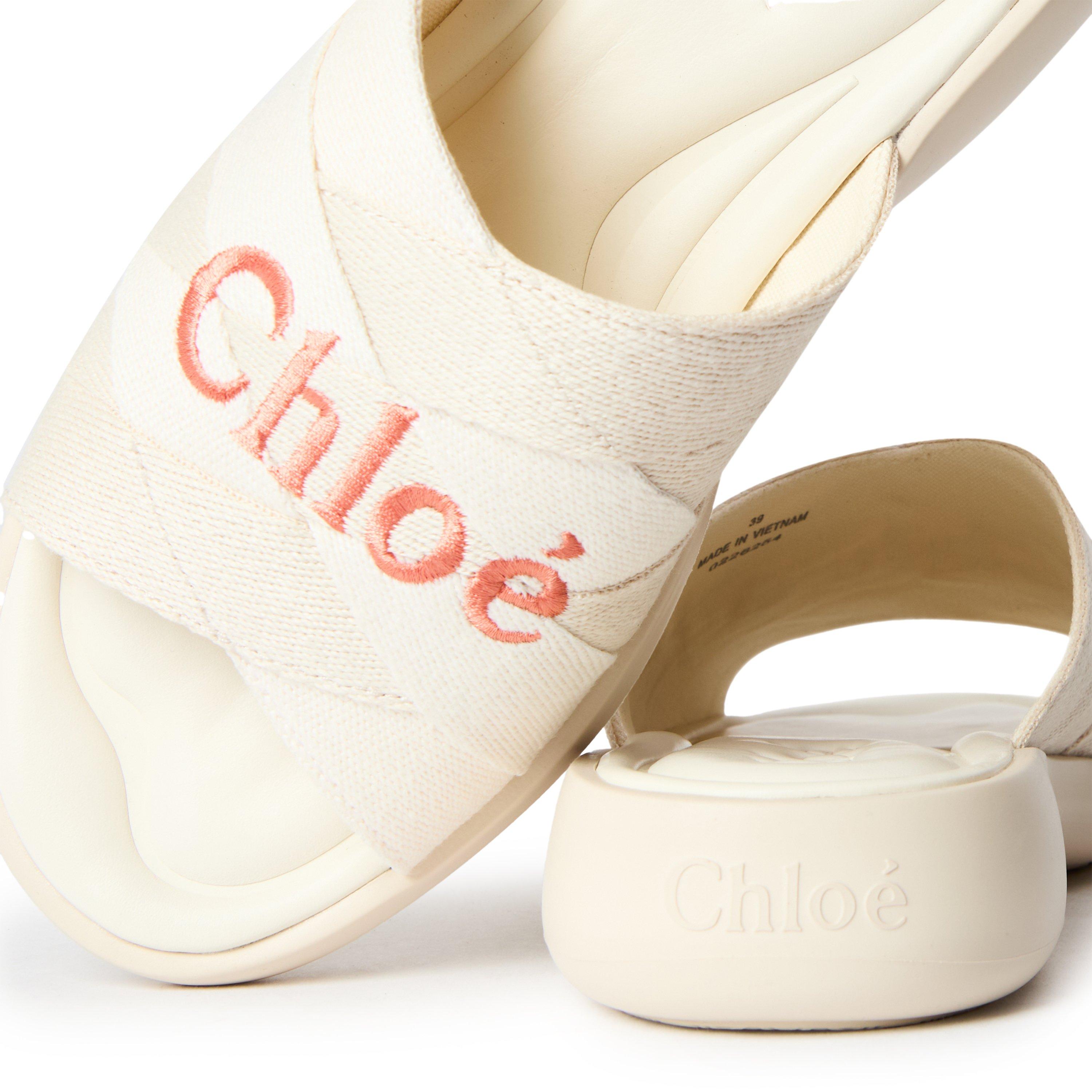 Soft Ivory - Chloe - Women's Flat Sandal - 3