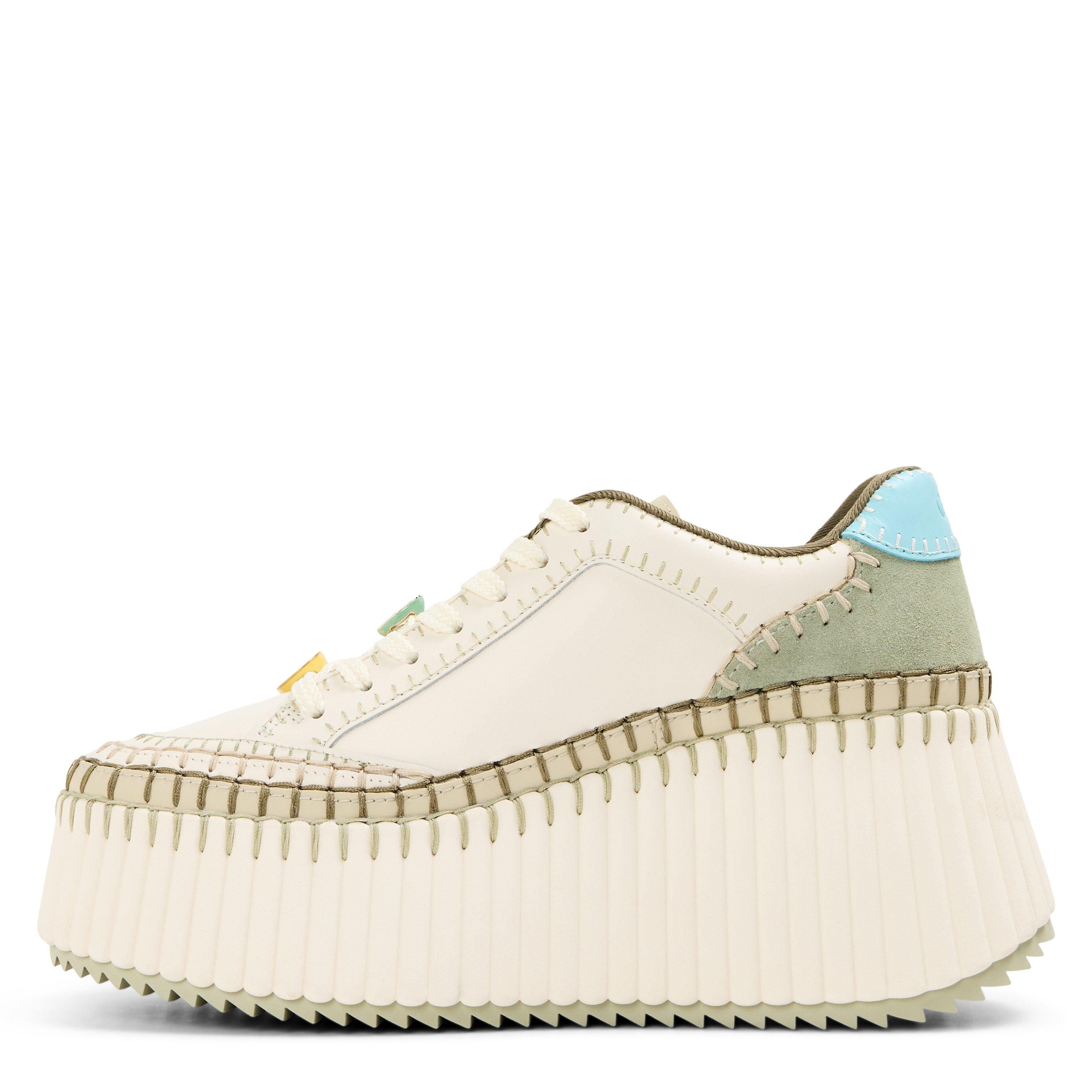 Aqua Green - Chloe - Women's Platform Trainers - 2