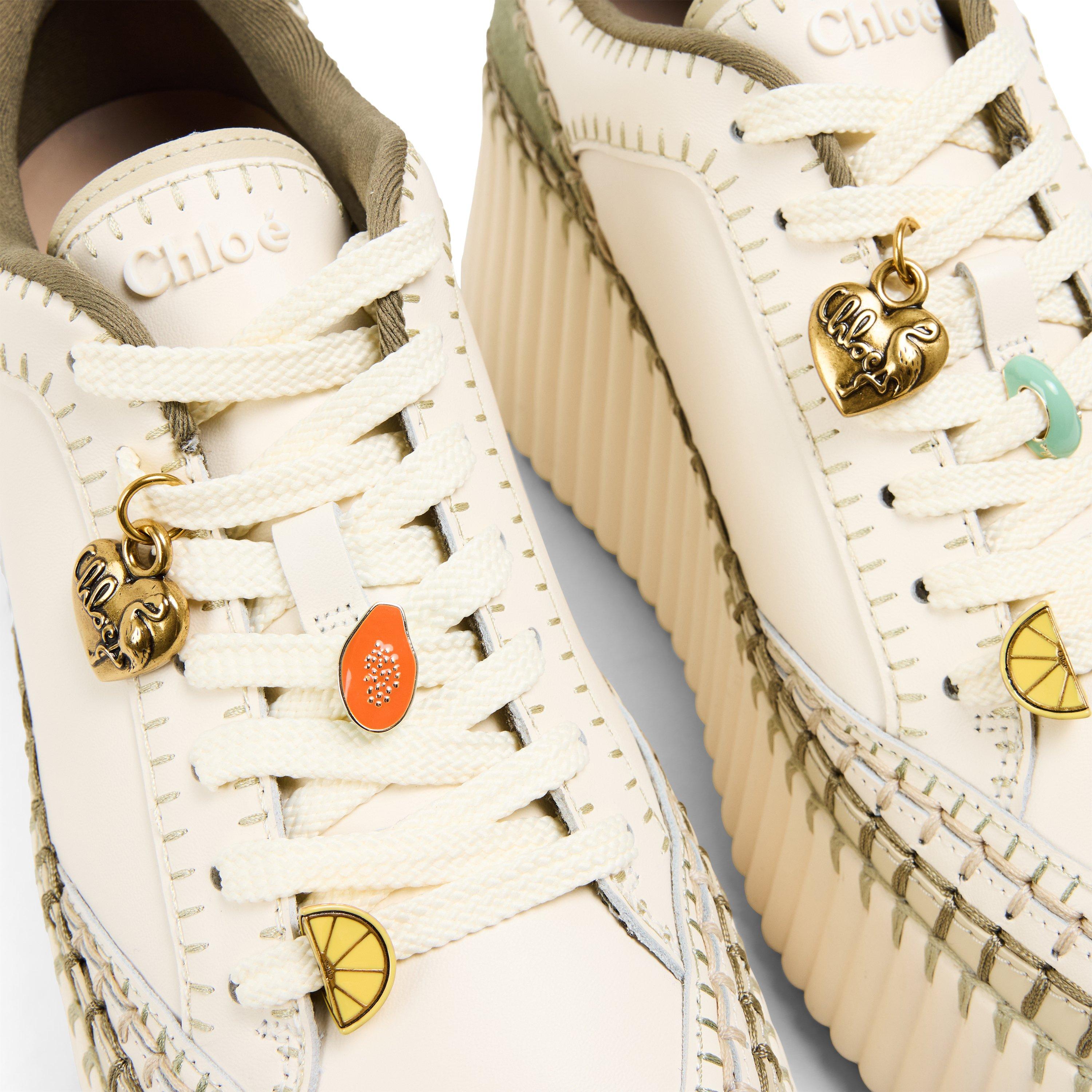 Aqua Green - Chloe - Women's Platform Trainers - 3