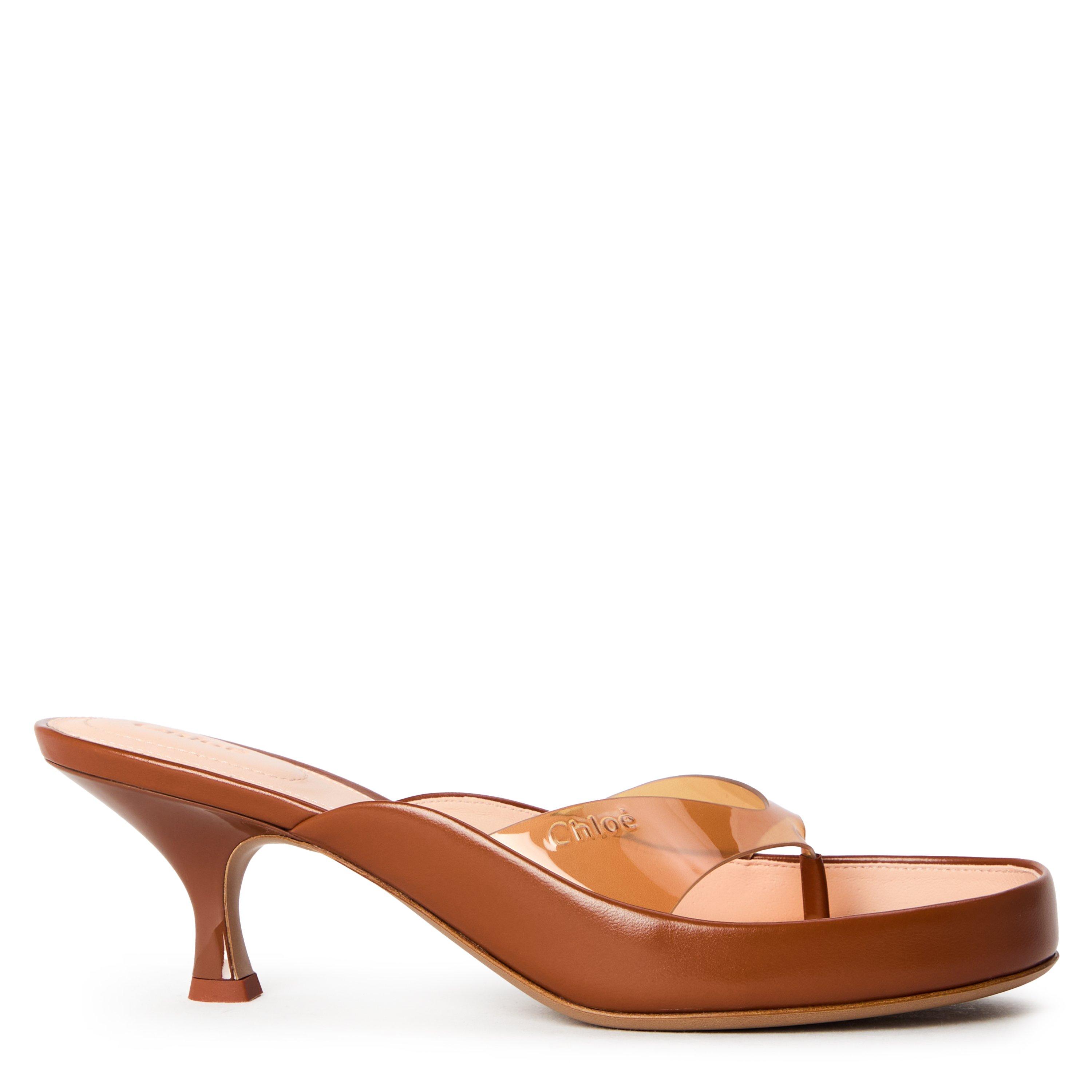 Terracotta Brwn - Chloe - Women's Heeled Sandals - 1