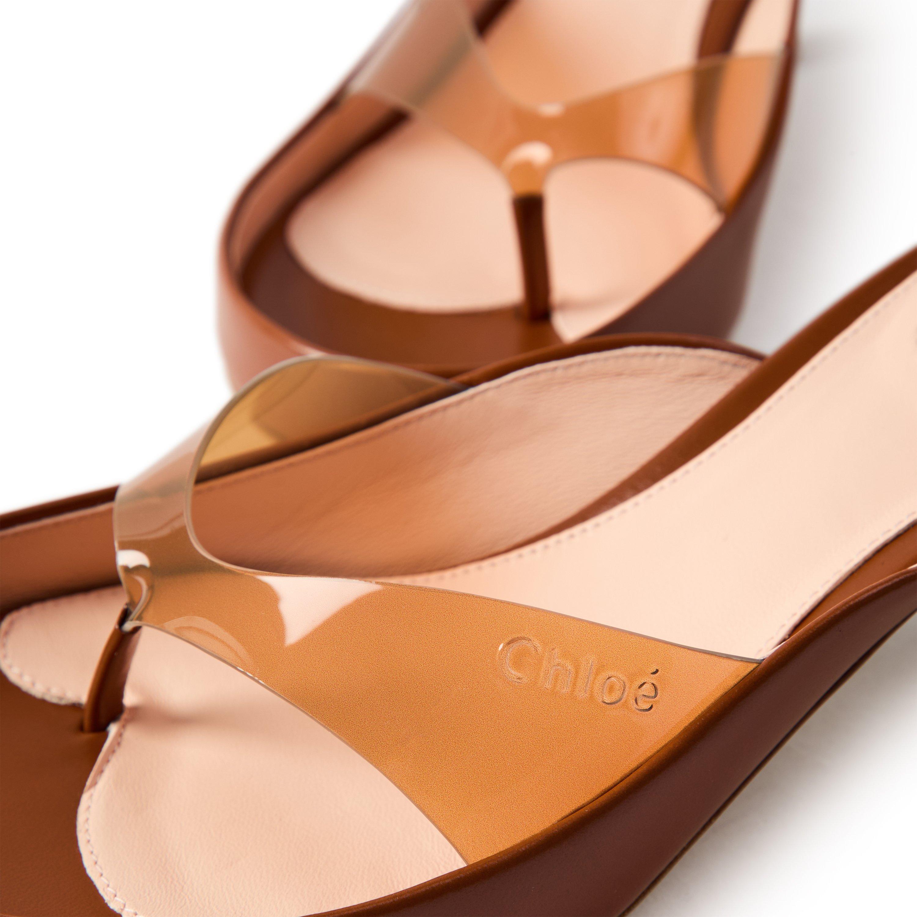 Terracotta Brwn - Chloe - Women's Heeled Sandals - 3