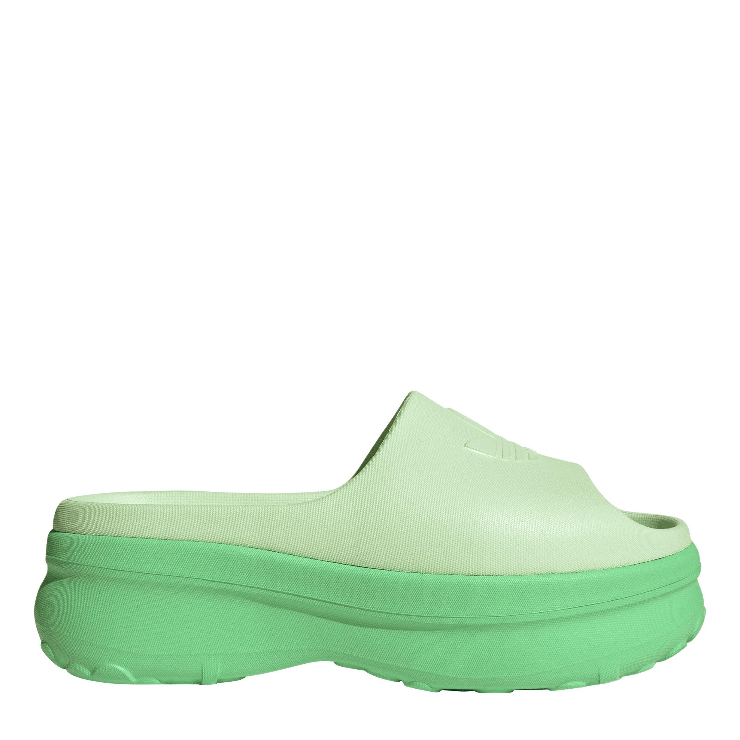 Energy Green - adidas Originals - Women's Stan Slide Slippers - 1