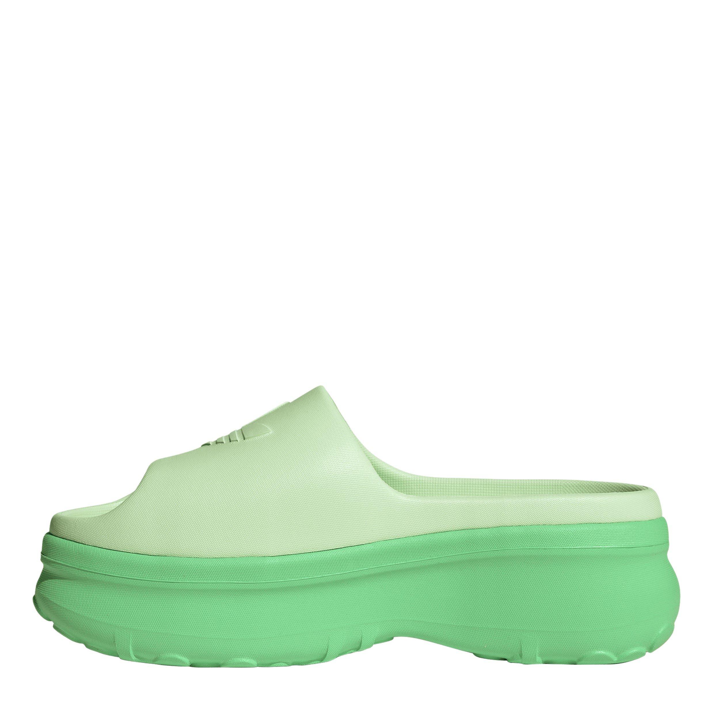 Energy Green - adidas Originals - Women's Stan Slide Slippers - 2