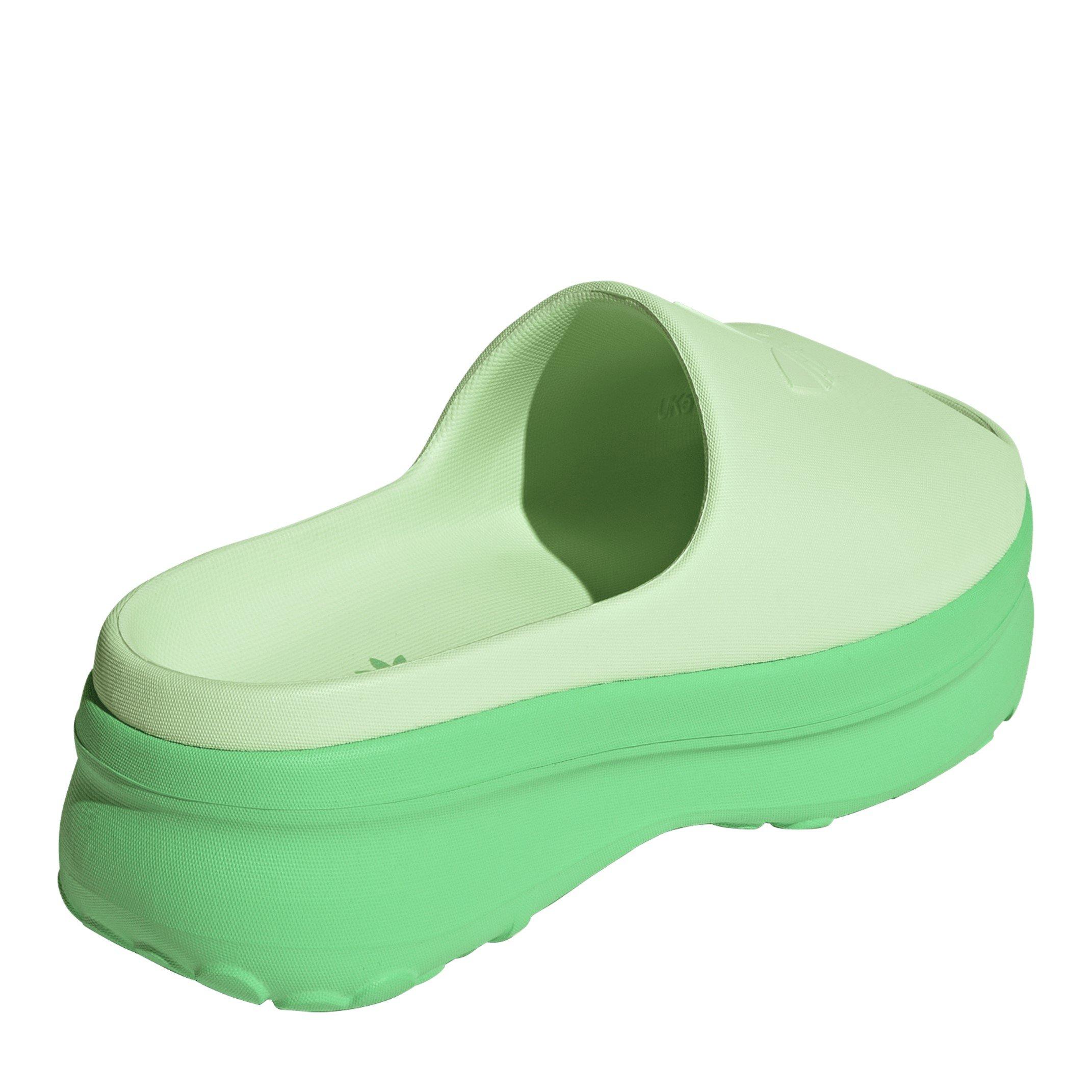 Energy Green - adidas Originals - Women's Stan Slide Slippers - 4
