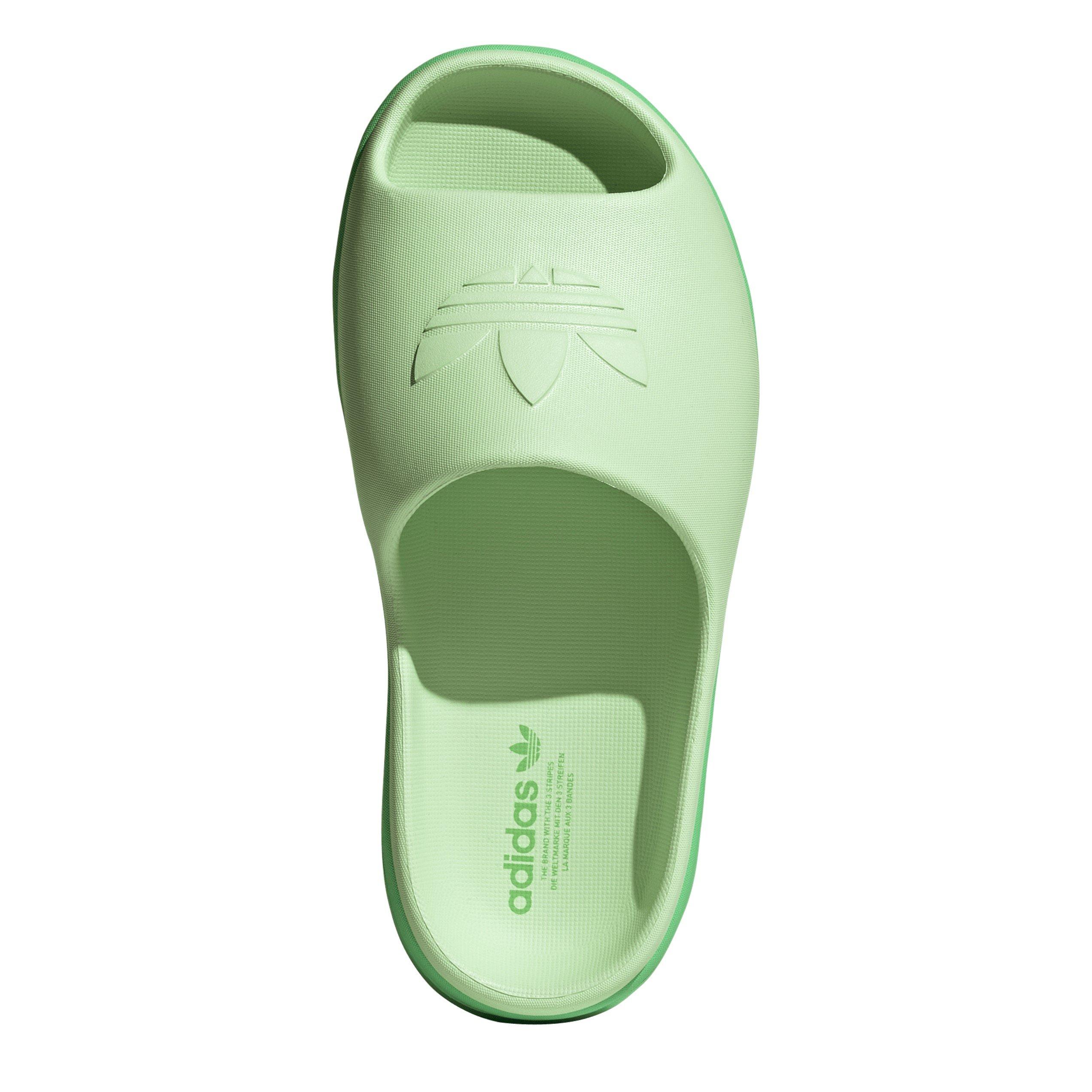 Energy Green - adidas Originals - Women's Stan Slide Slippers - 5