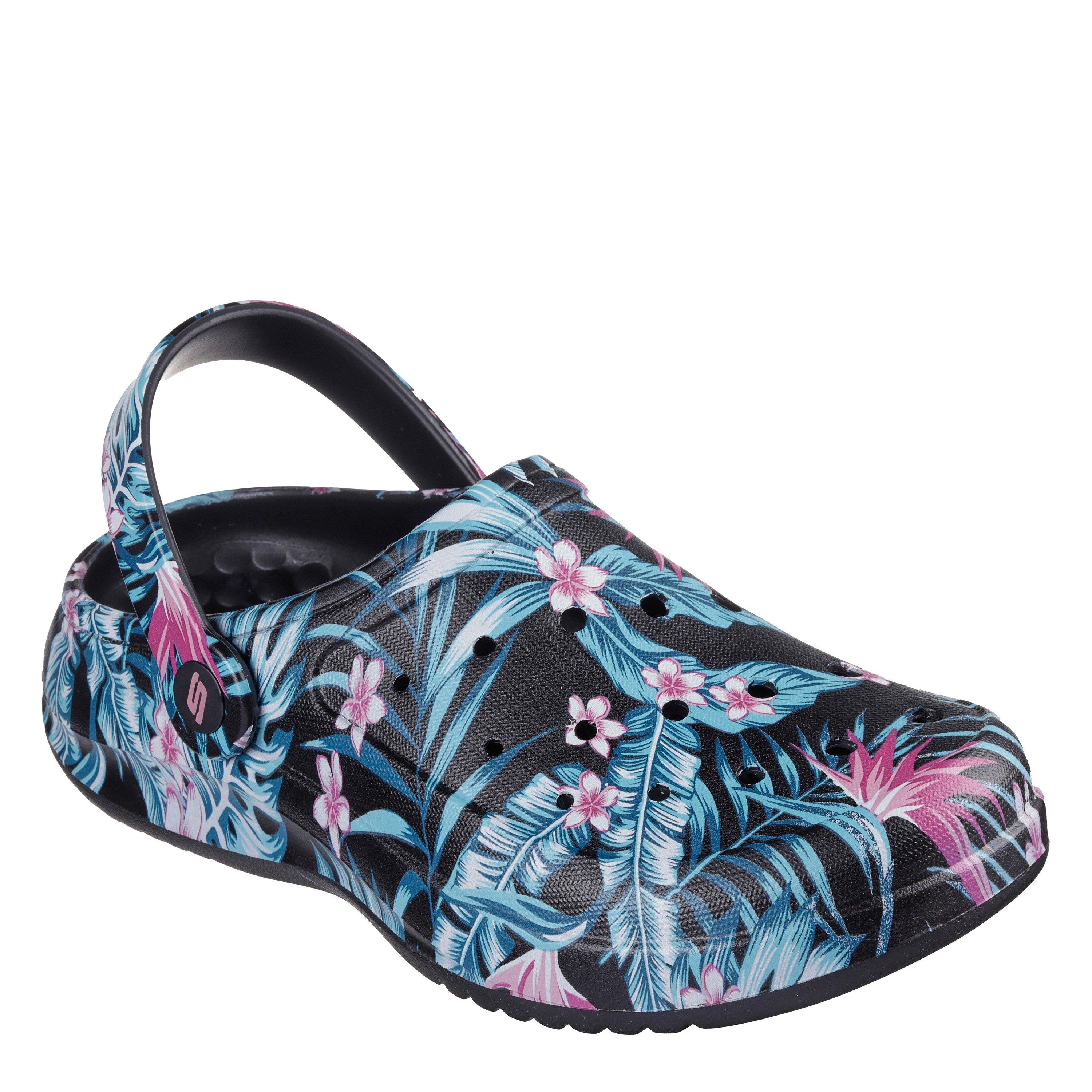 Black/Multi - Skechers - Women's Slider Slippers - 3