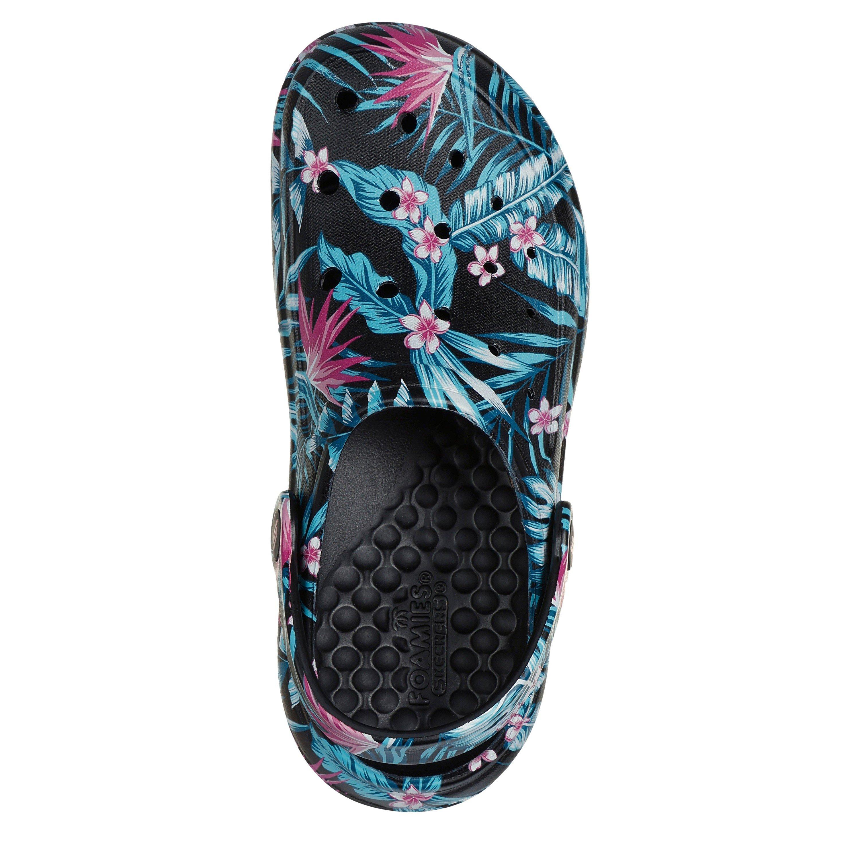 Black/Multi - Skechers - Women's Slider Slippers - 4