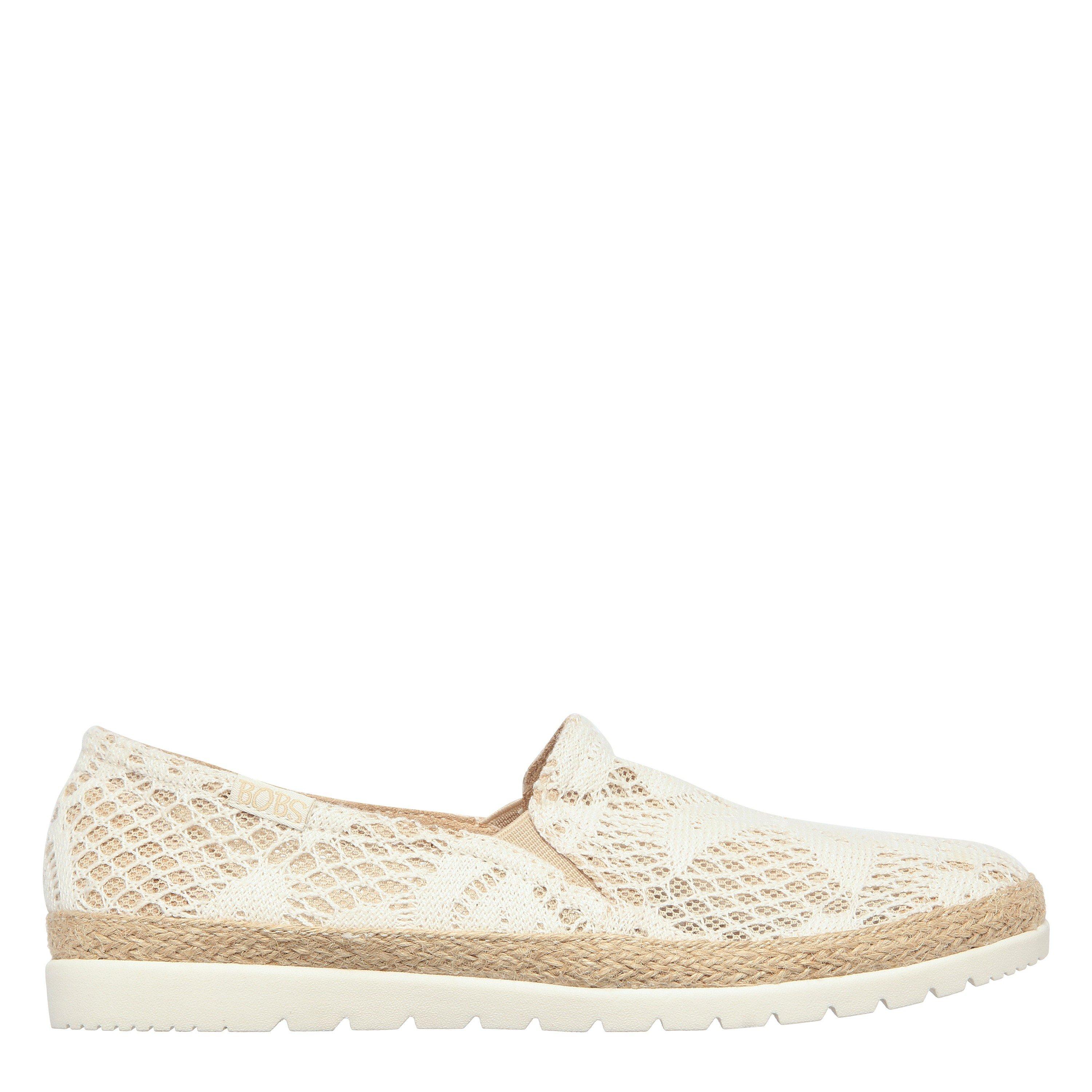Skechers Women's Flexpadrille 3.0 Espadrilles - Off White - 2.5 (35.5)