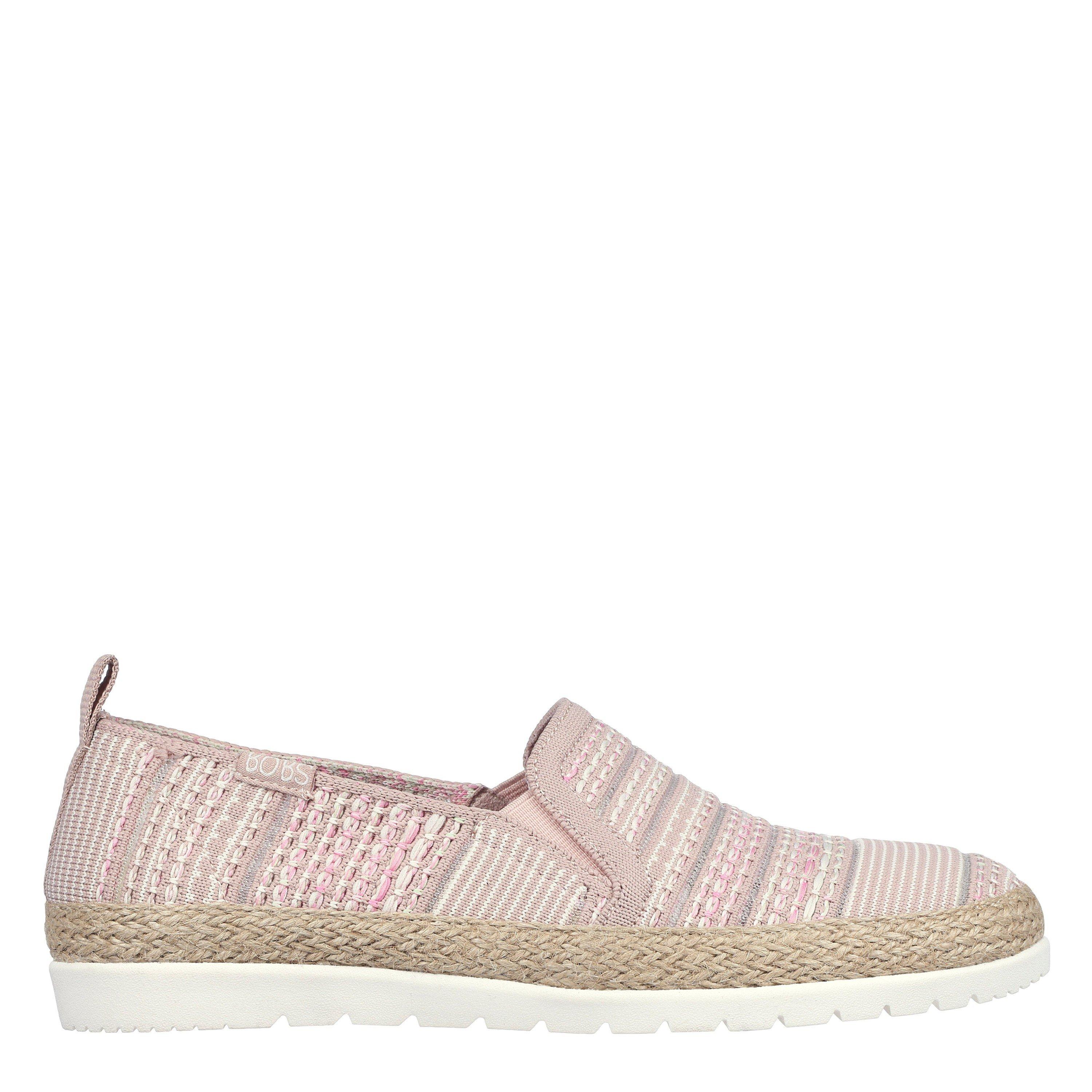 Skechers Women's Engineered Woven Twin Gore Slip On Espadrilles -  - 2.5 (35.5)
