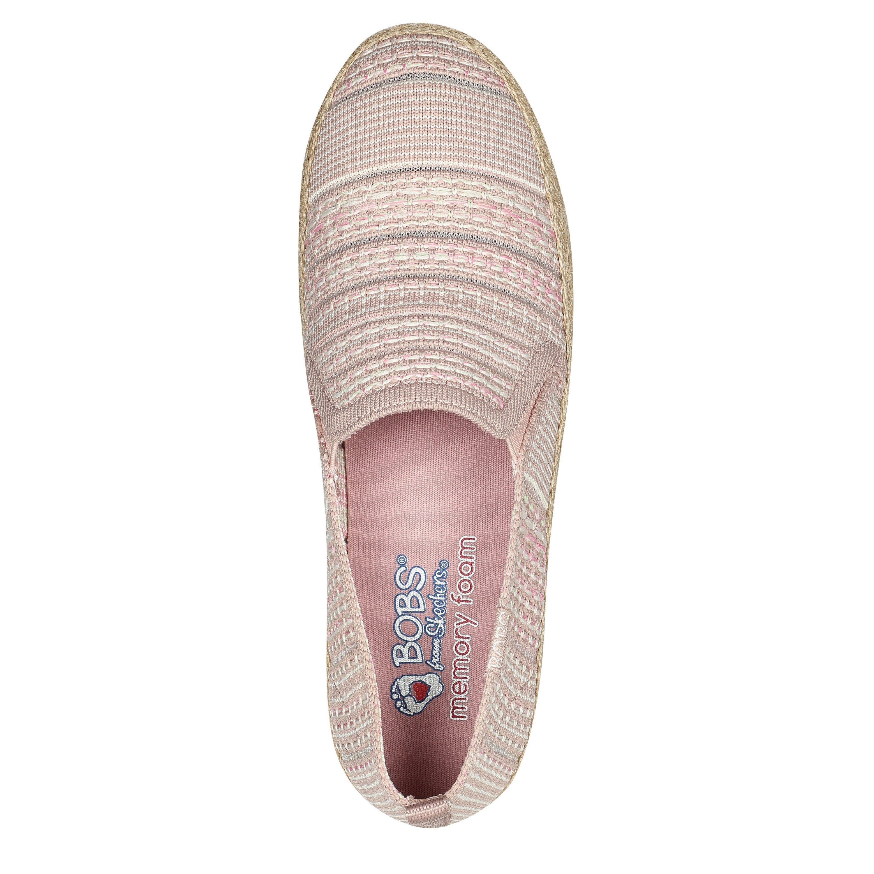 ple - Skechers - Engineered Woven Twin Gore Slip On Espadrilles Womens - 5