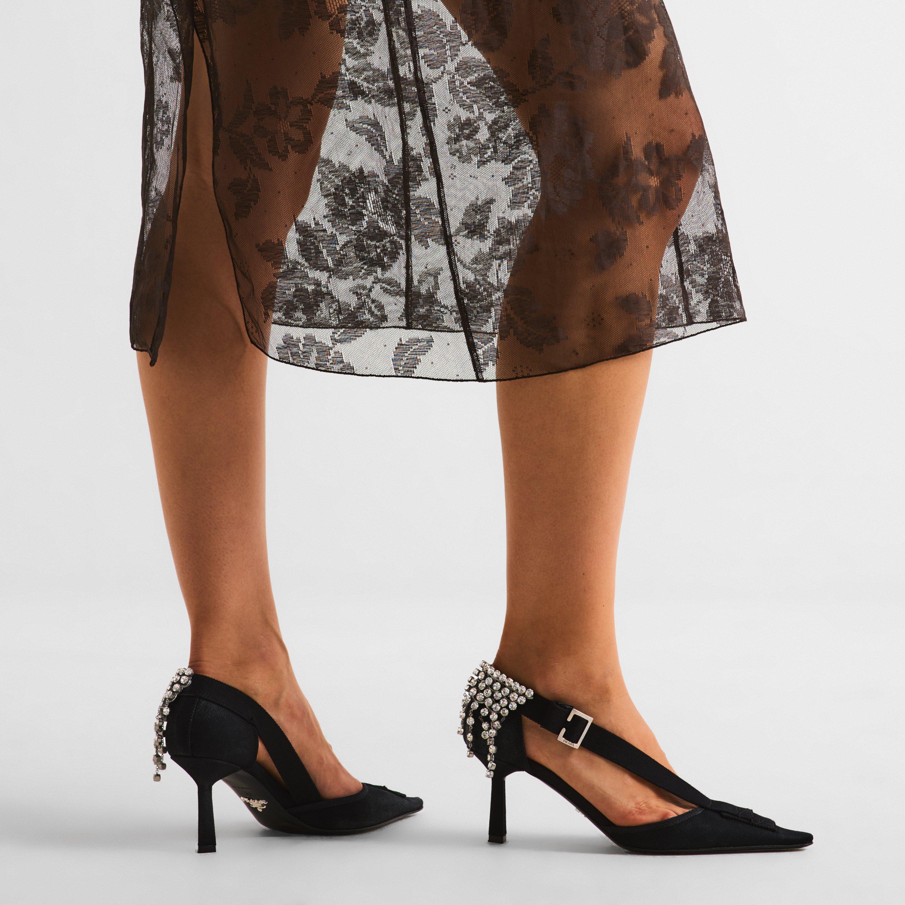 Nero - Prada - Women's Stiletto Court Shoes - 3