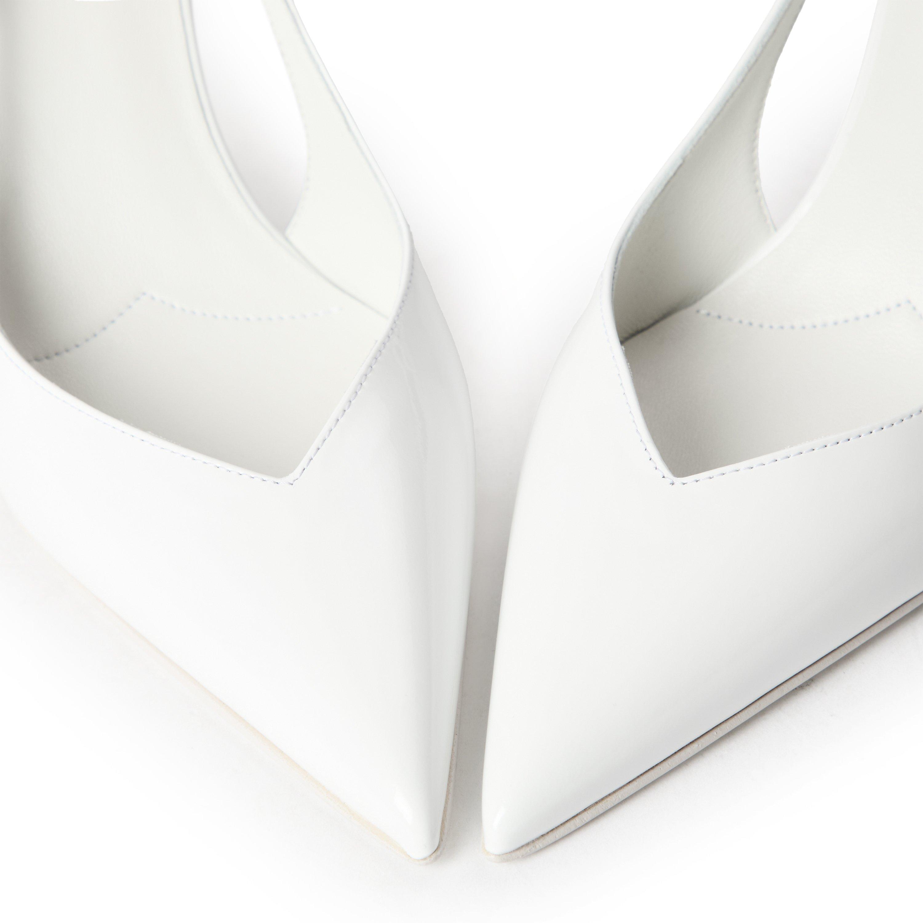 White - Prada - Women's Slingbacks - 3