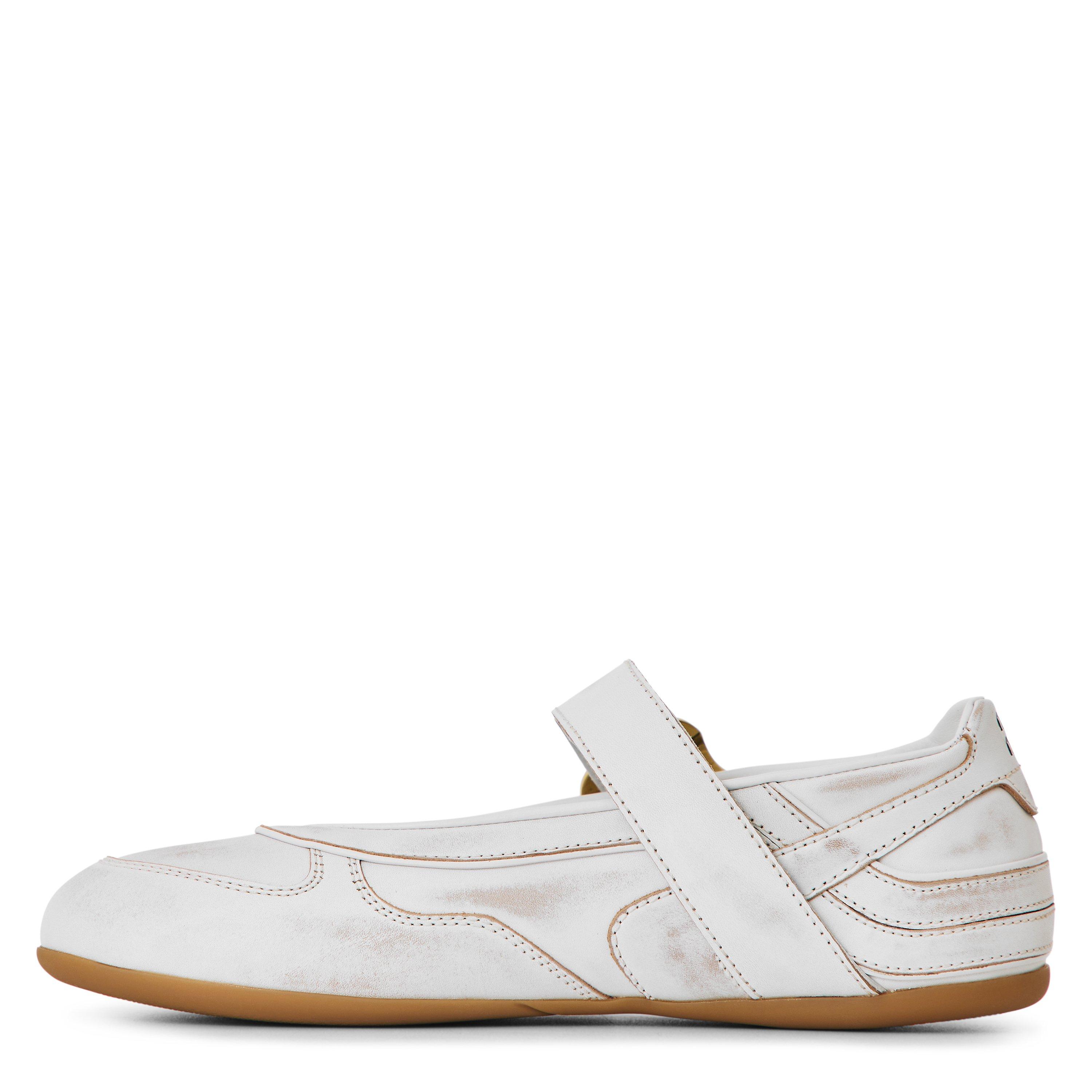 White - Miu Miu - Women's Ballet Pumps - 2