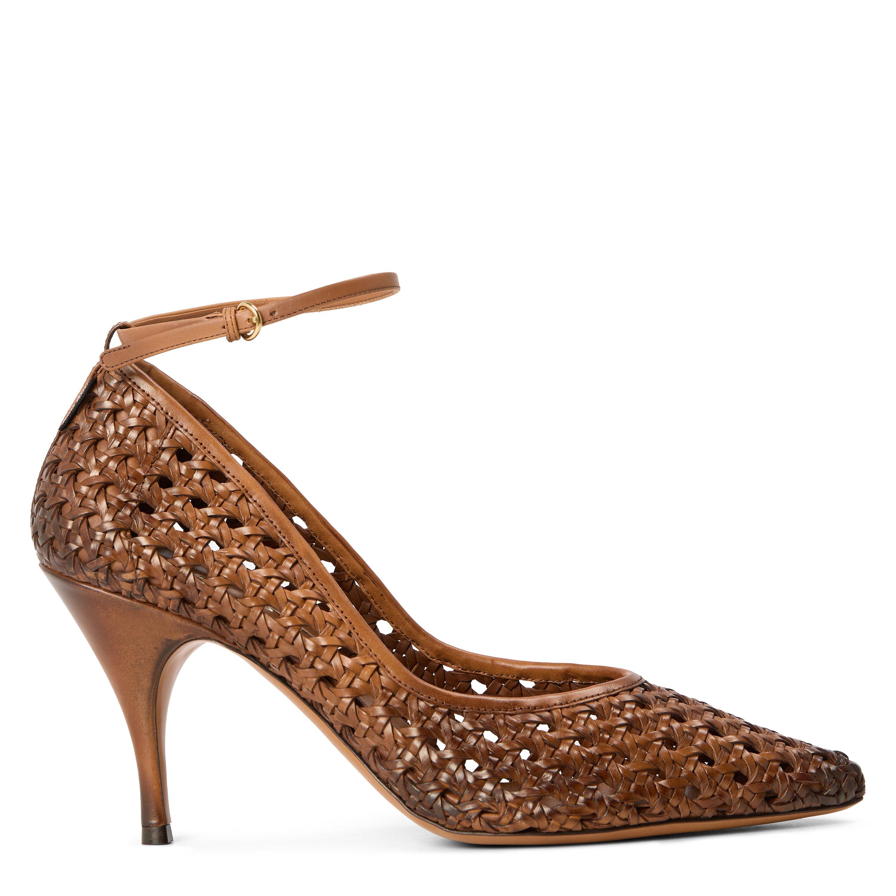 Cognac - Miu Miu - Women's Stiletto Court Shoes - 1