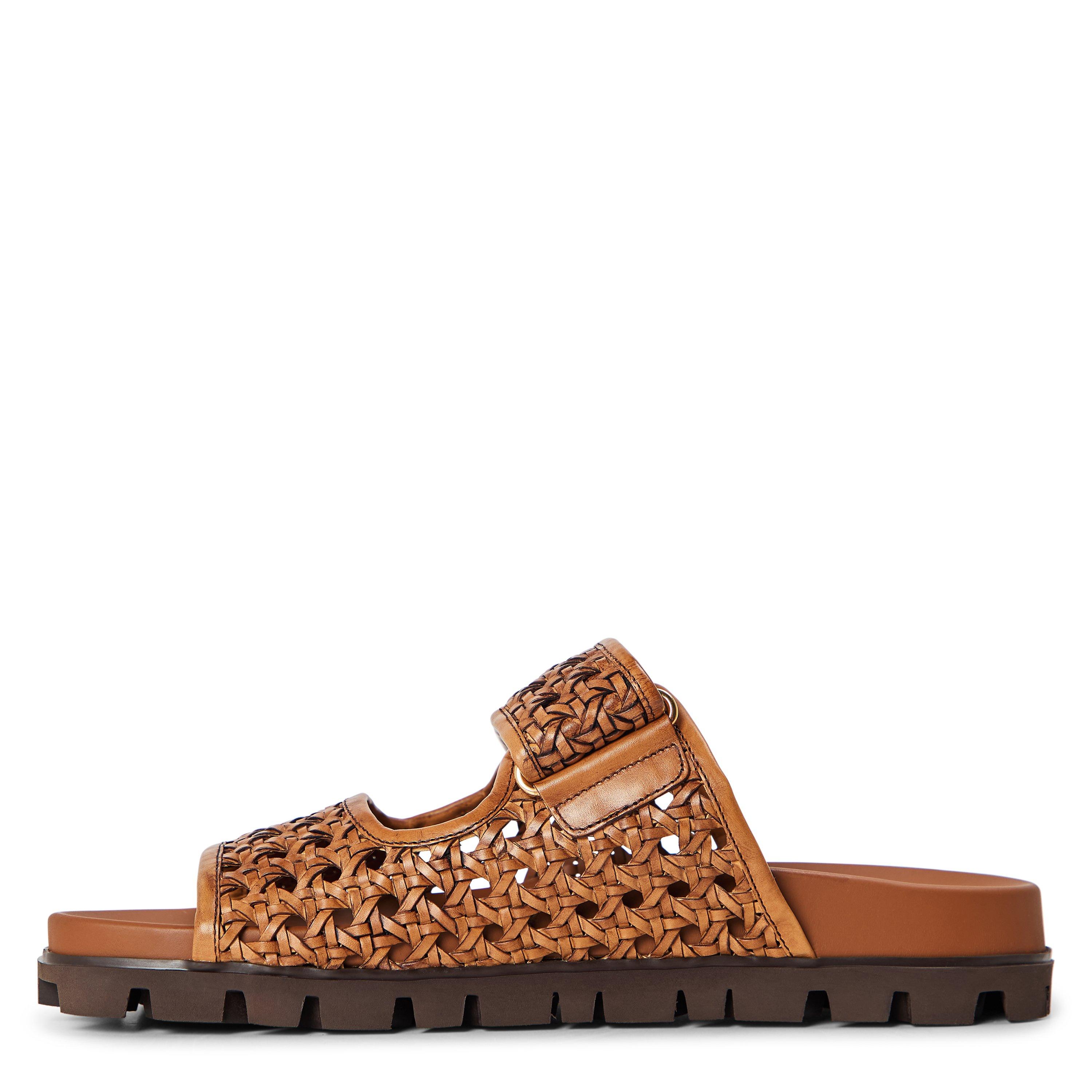 Cognac - Miu Miu - Women's Flat Sandals - 1