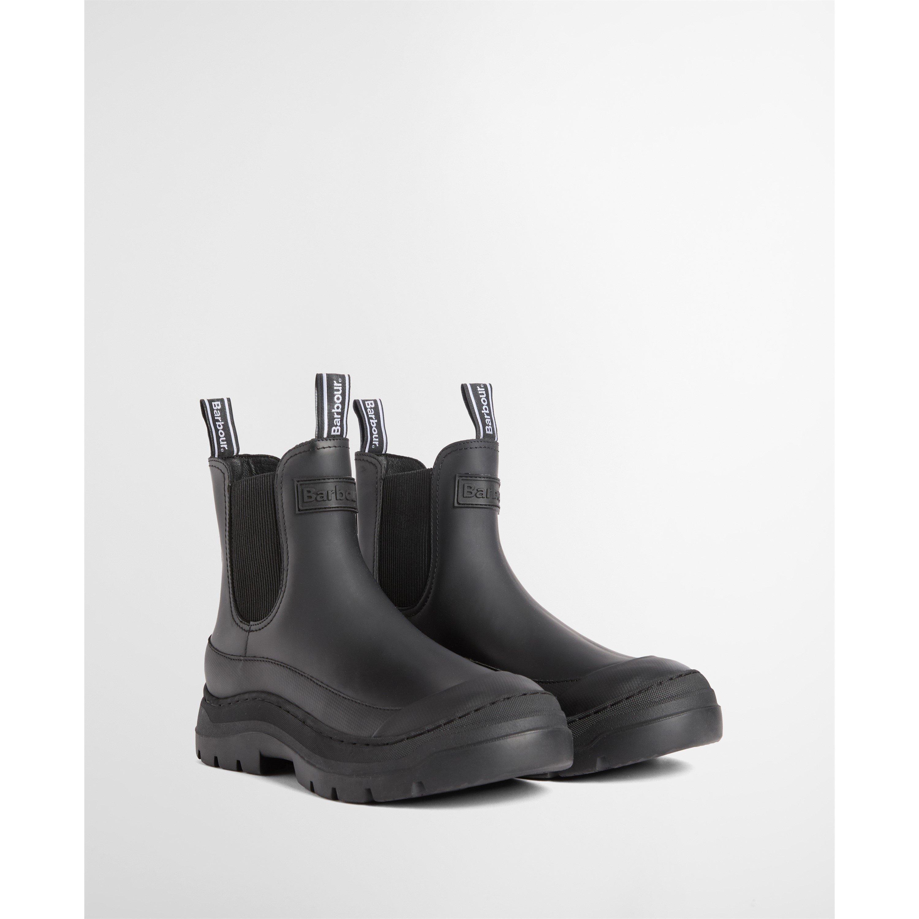 Black - Barbour - Women's Harriety Chunky Heel Chelsea Boots - 2