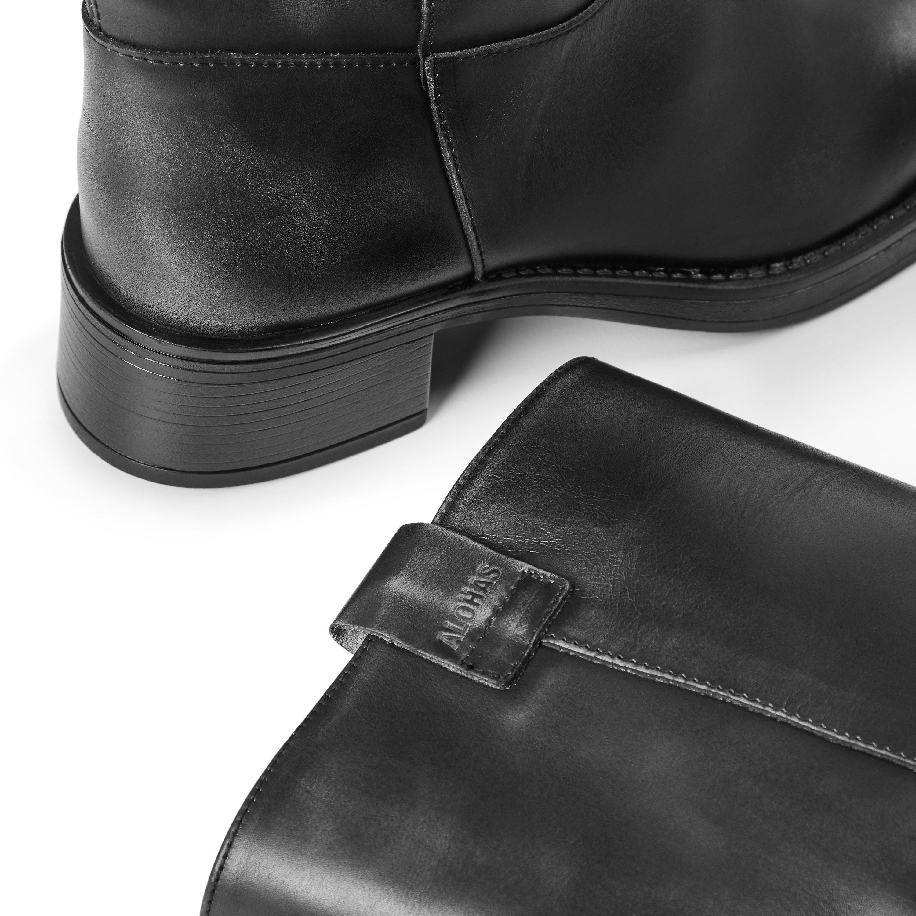 Black - Alohas - Women's Sajan Boot Knee High Boots - 2