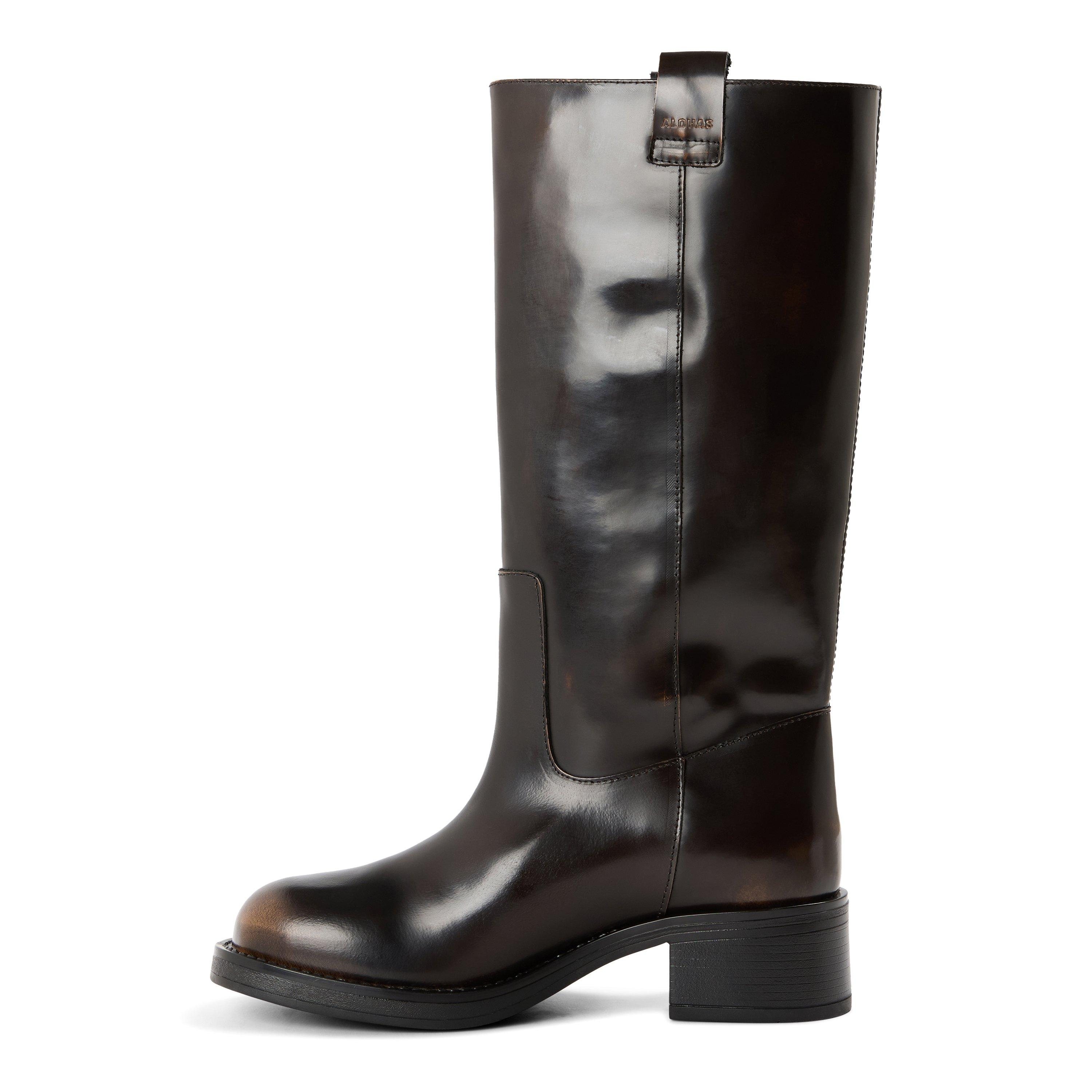 Brown - Alohas - Women's Sajan Boot Knee High Boots - 2