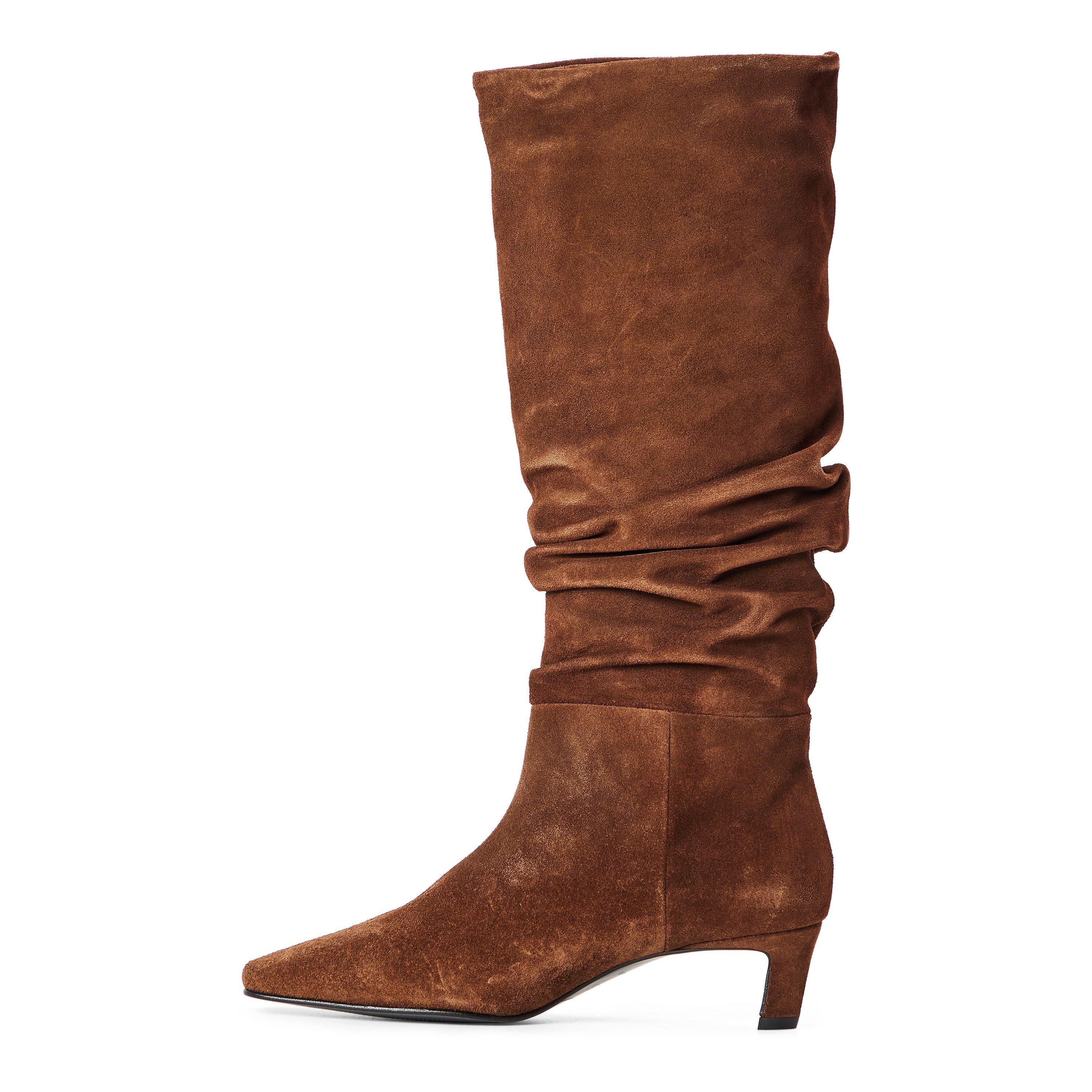 Brown - Alohas - Women's Kalila Sue Knee High Boots - 2