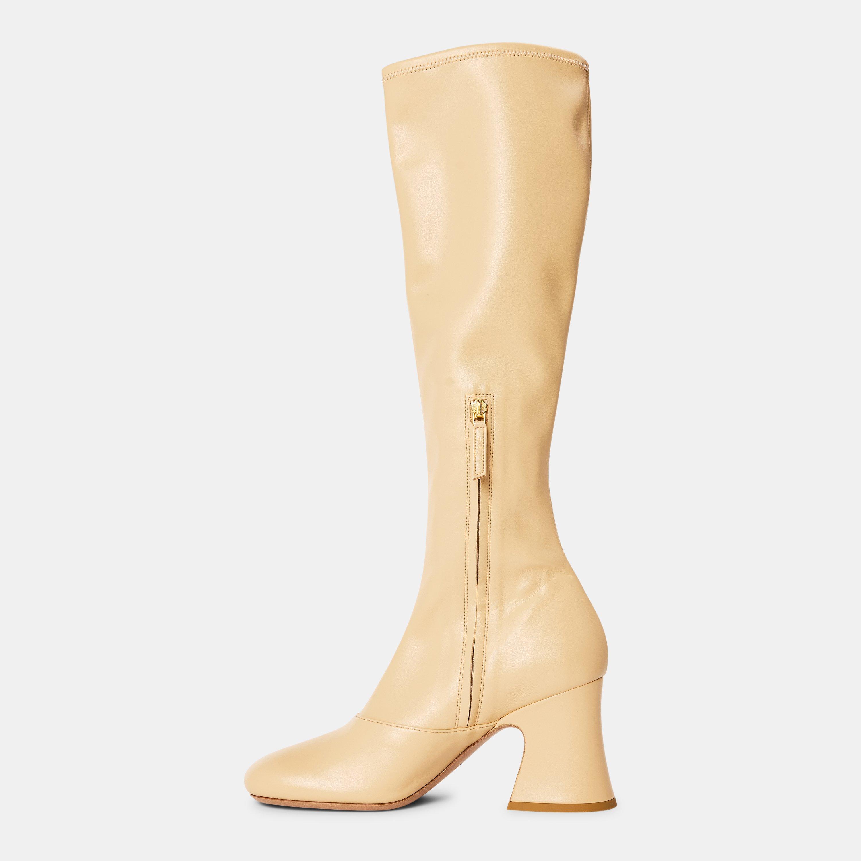 Petal Beige - Chloe - Women's Janis Knee High Boots - 2