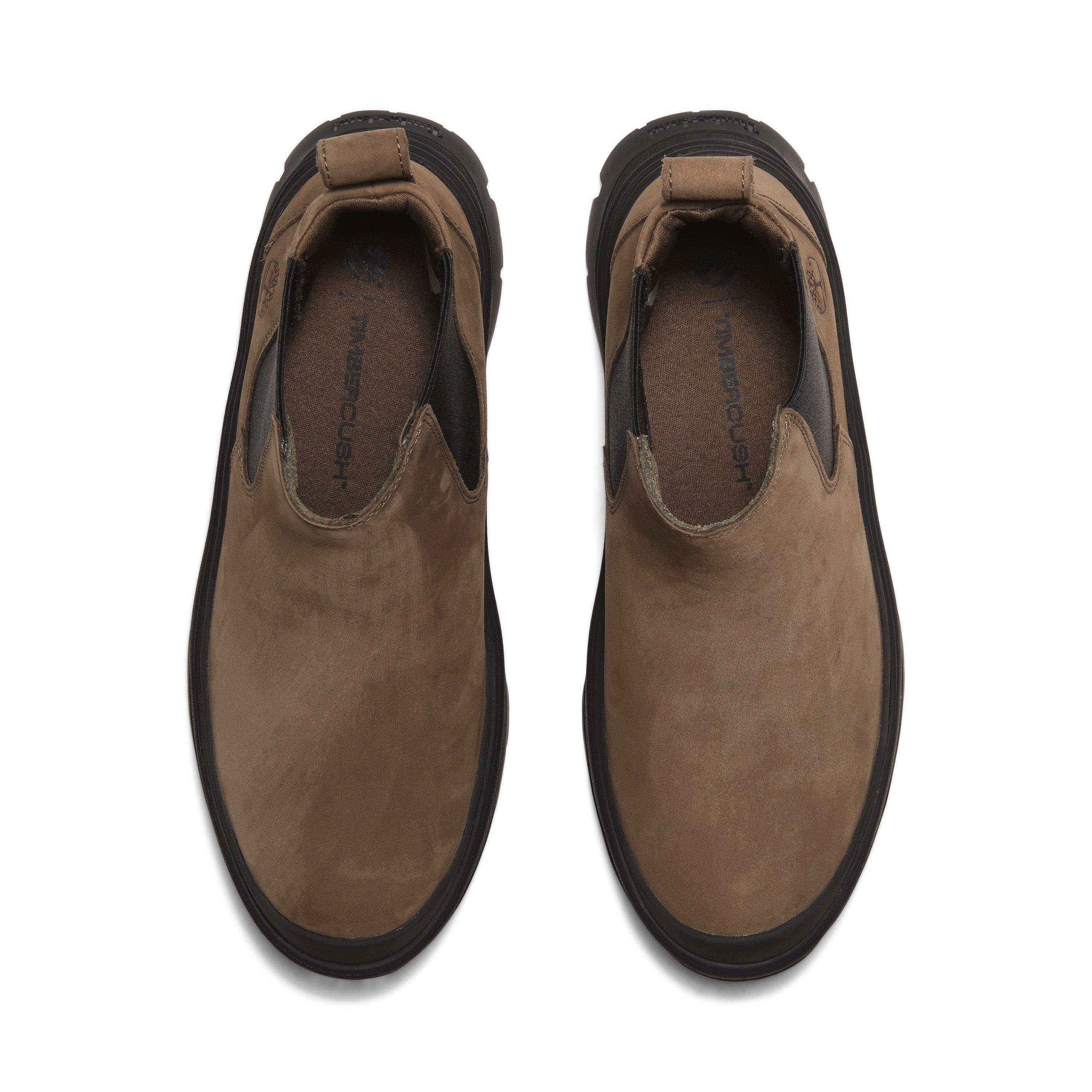 Oliv Nubuk - Timberland - Roxie Lane Mid Chelsea Boot Olive N - 4