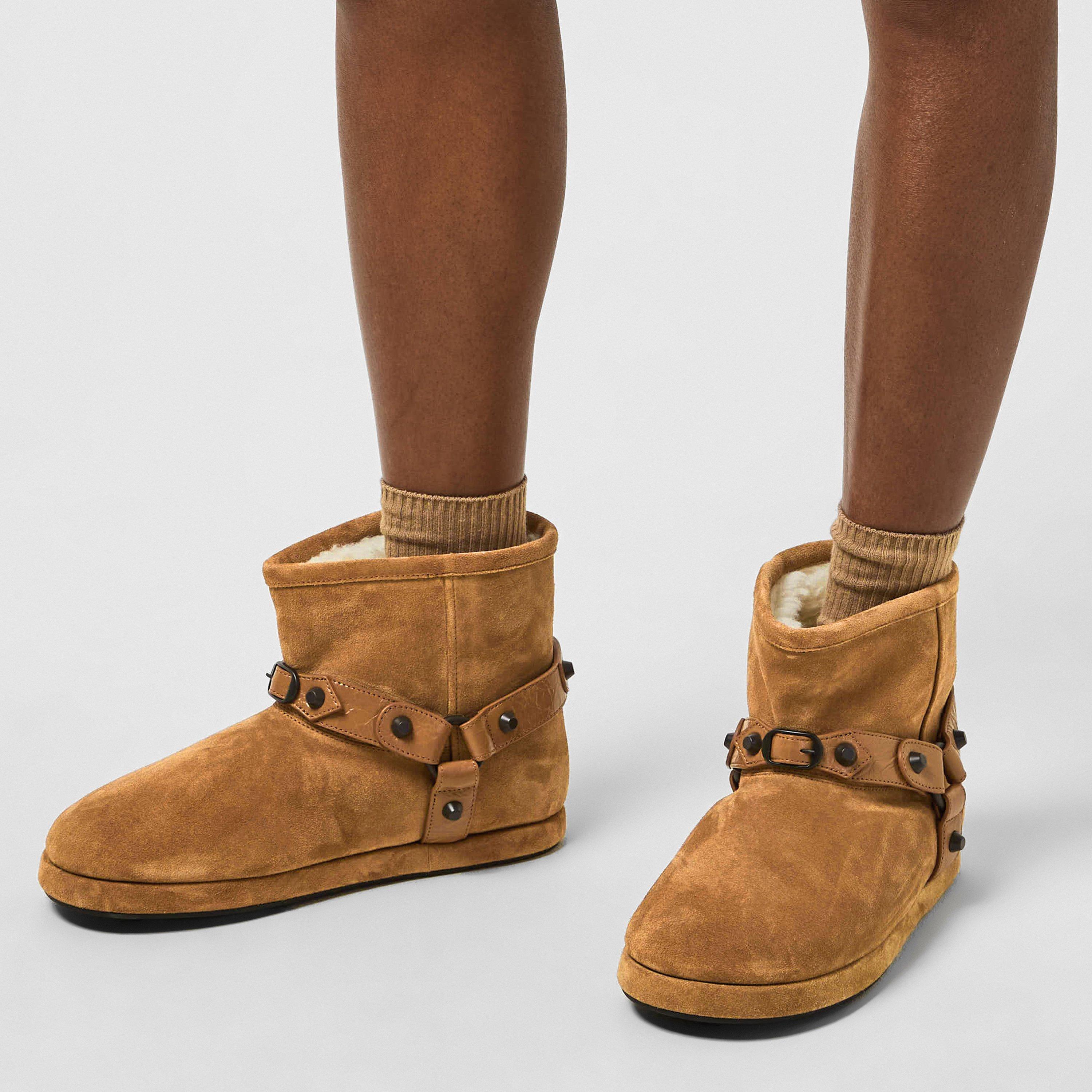 Camel/Brass - Balenciaga - Bal Alaska Bty Ld54 - 3