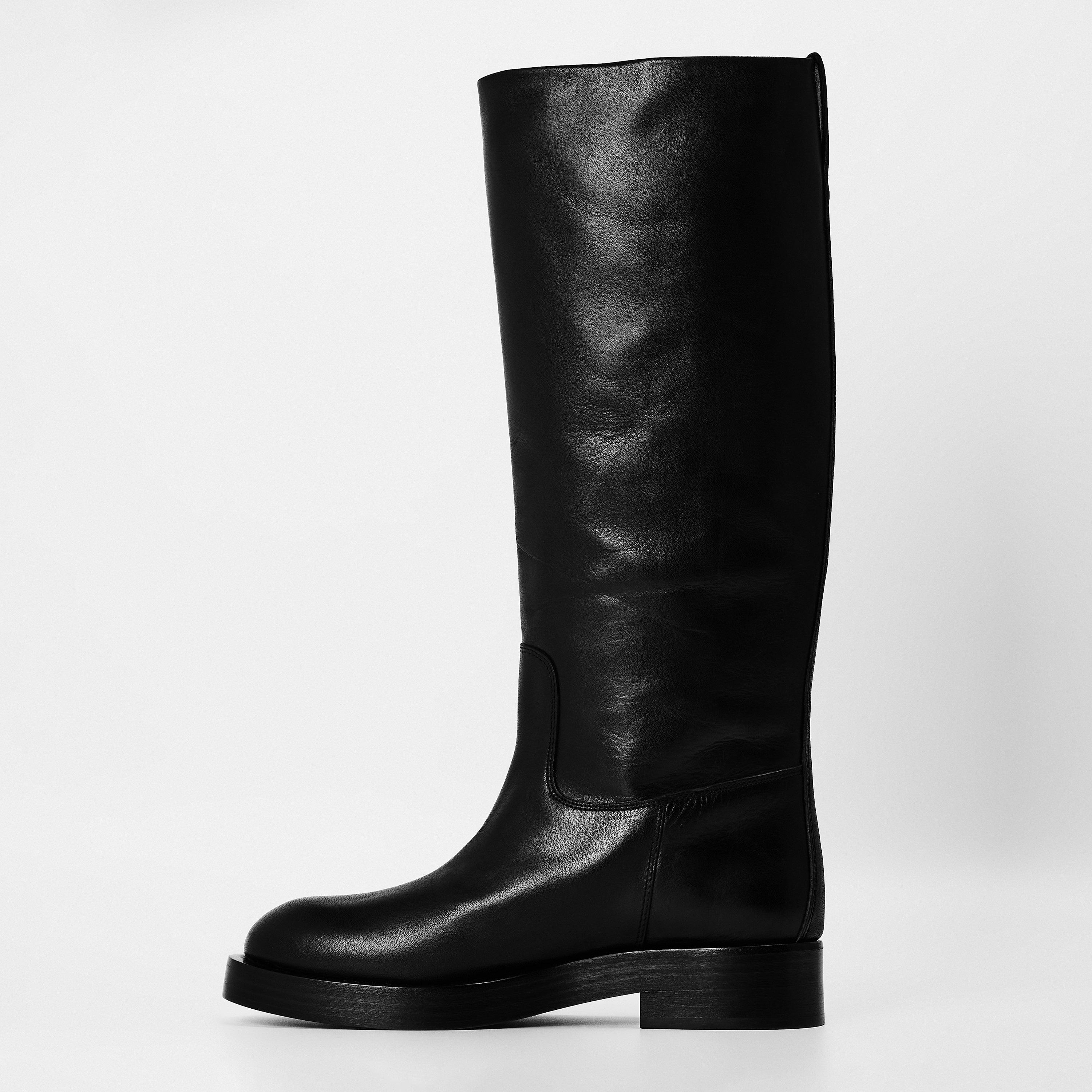 Black - Paris Texas - Women's Knee High Boots - 2