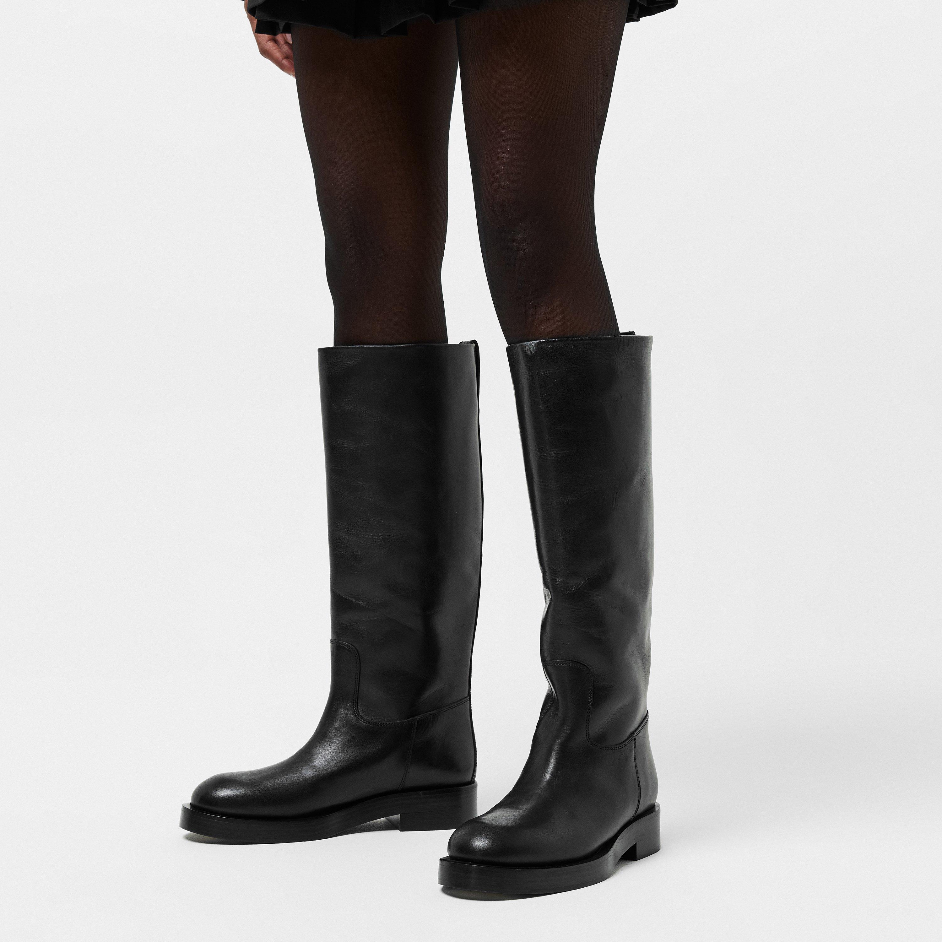 Black - Paris Texas - Women's Knee High Boots - 3