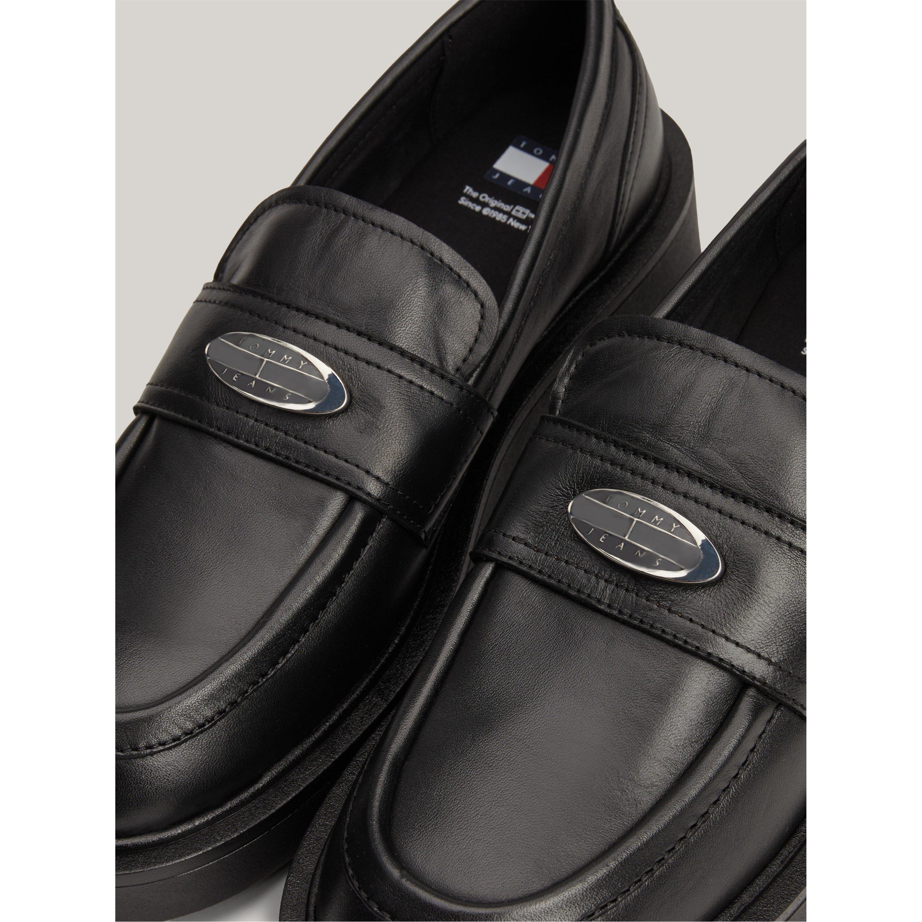Zwart - Tommy Jeans - Logo Loafers - 5