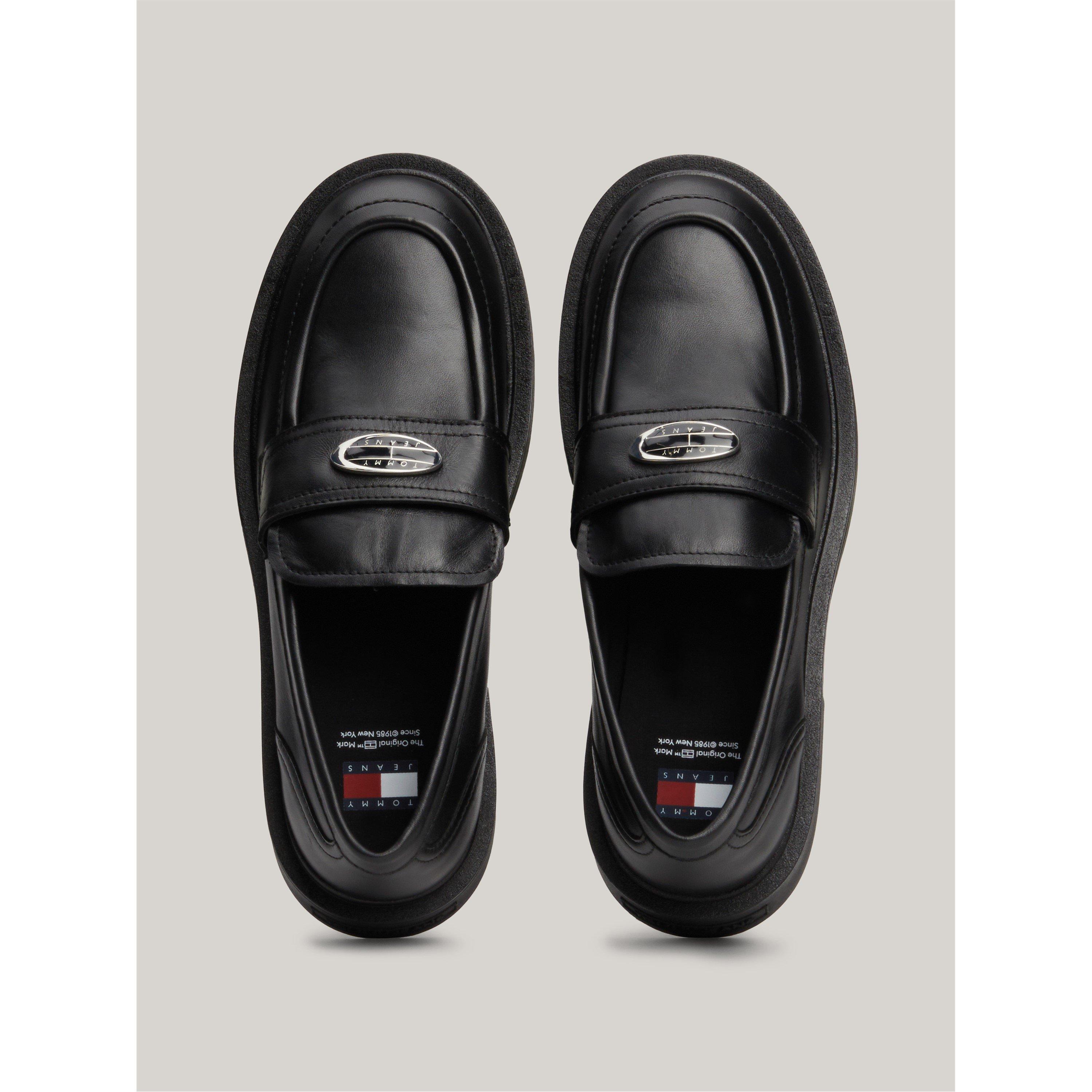Zwart - Tommy Jeans - Logo Loafers - 6