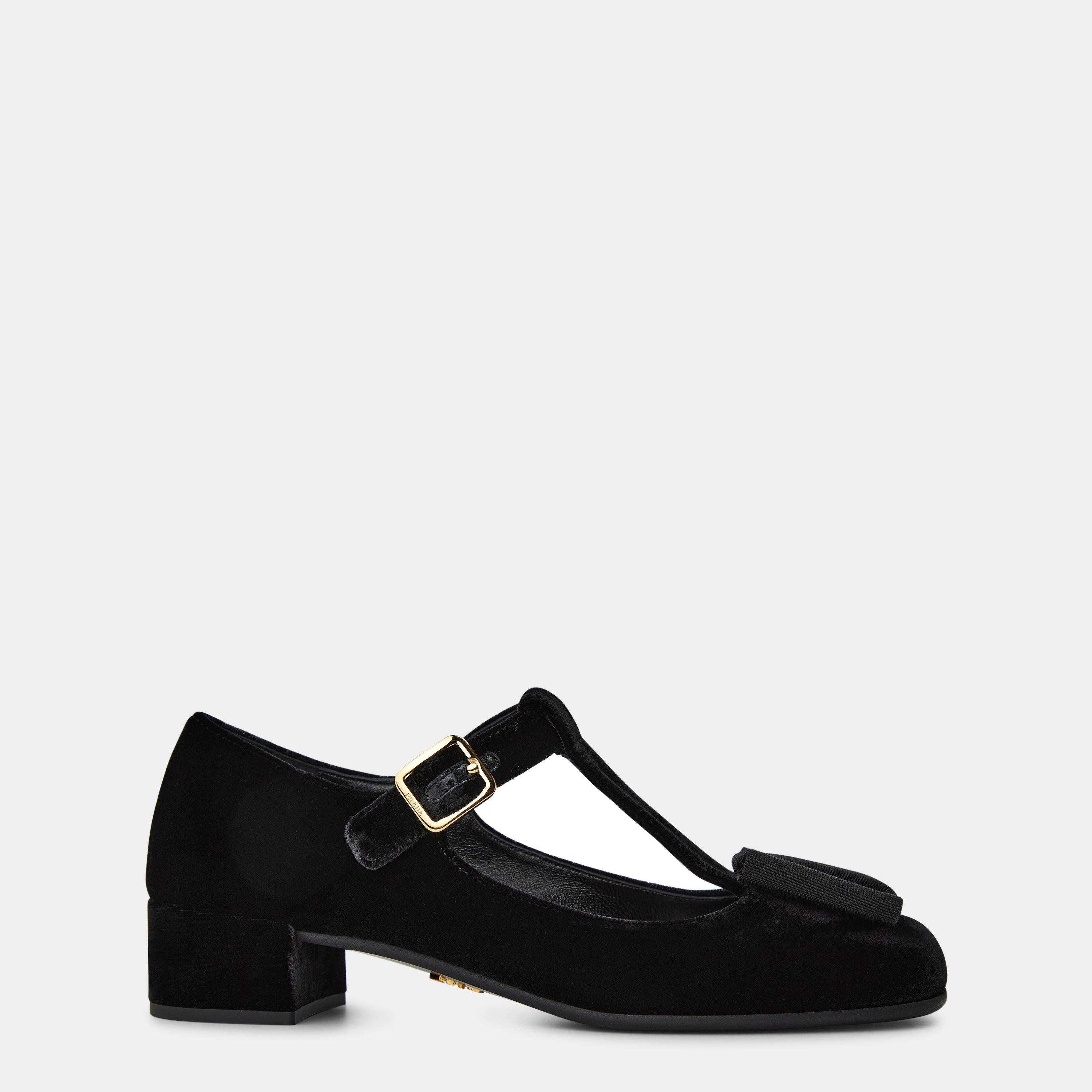 Nero - Prada - Bow T-Bar Mary Janes - 1