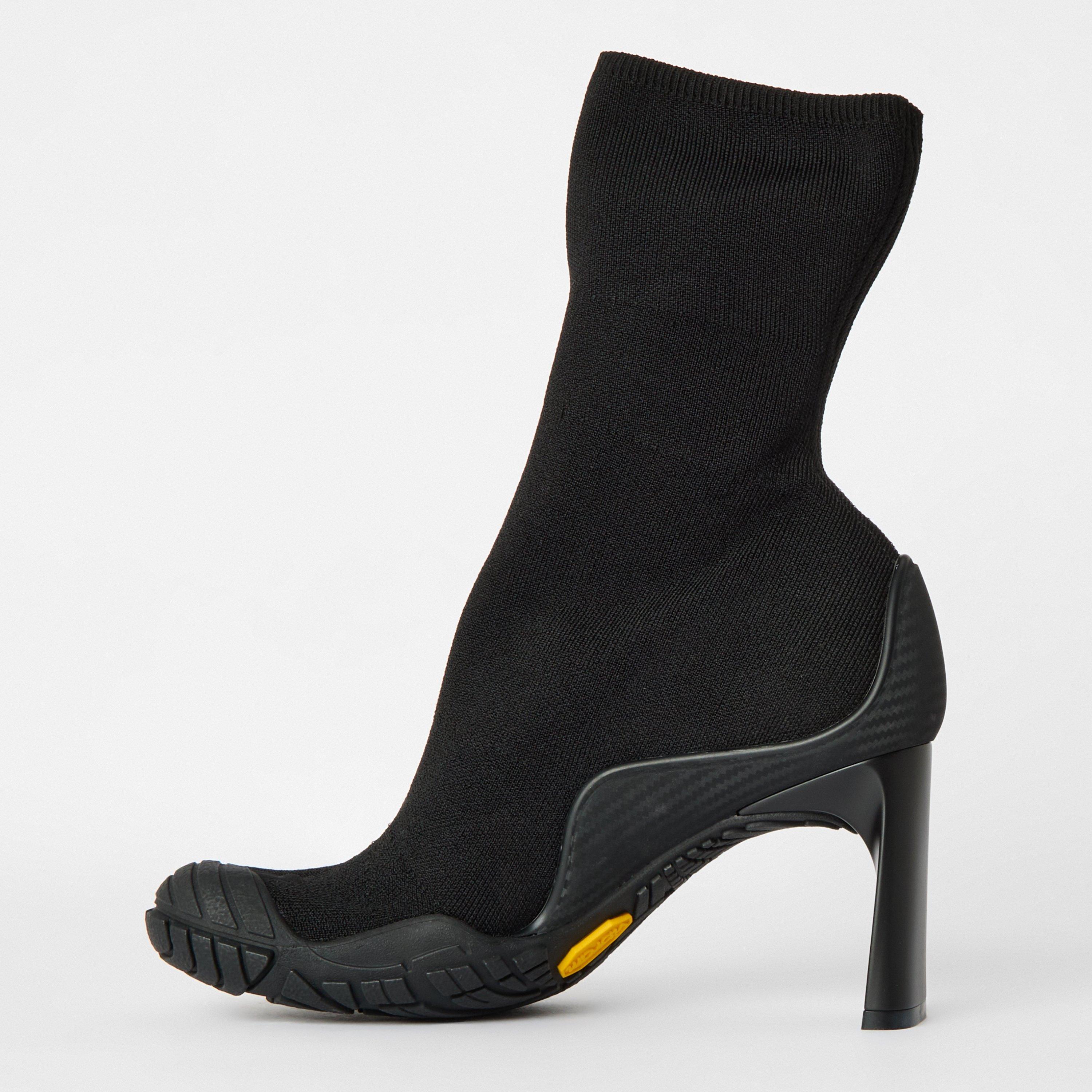 Black - Balenciaga - Women's Heeled Ankle Boots - 2