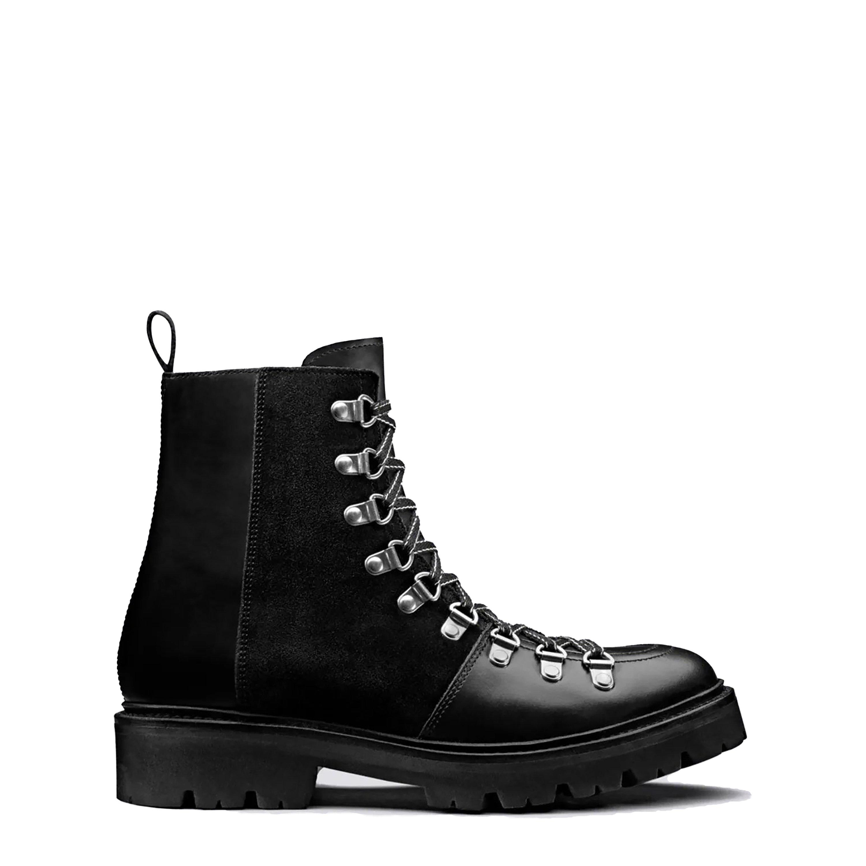 Black Suede - Grenson - Nanette Boot - 1