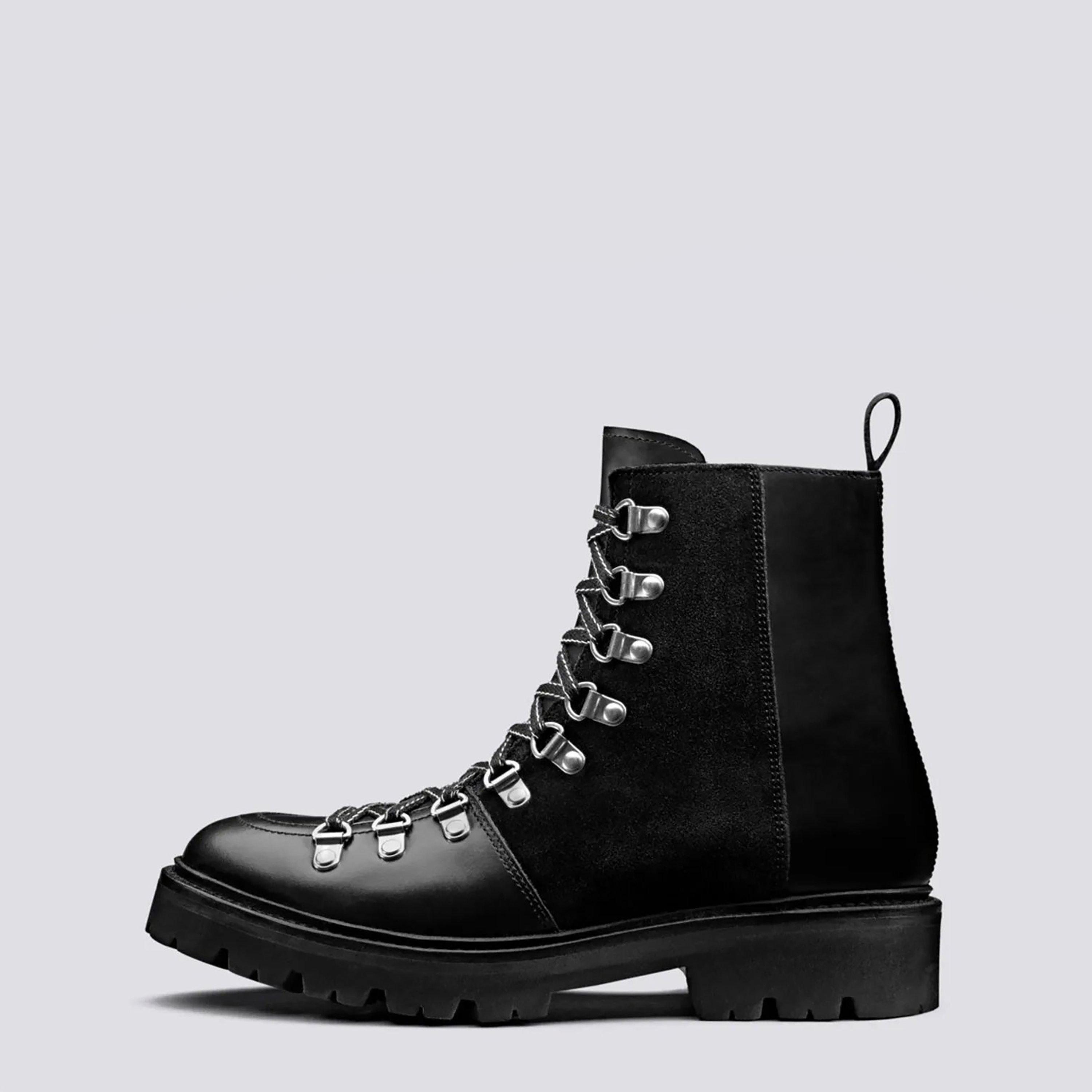 Black Suede - Grenson - Nanette Boot - 3