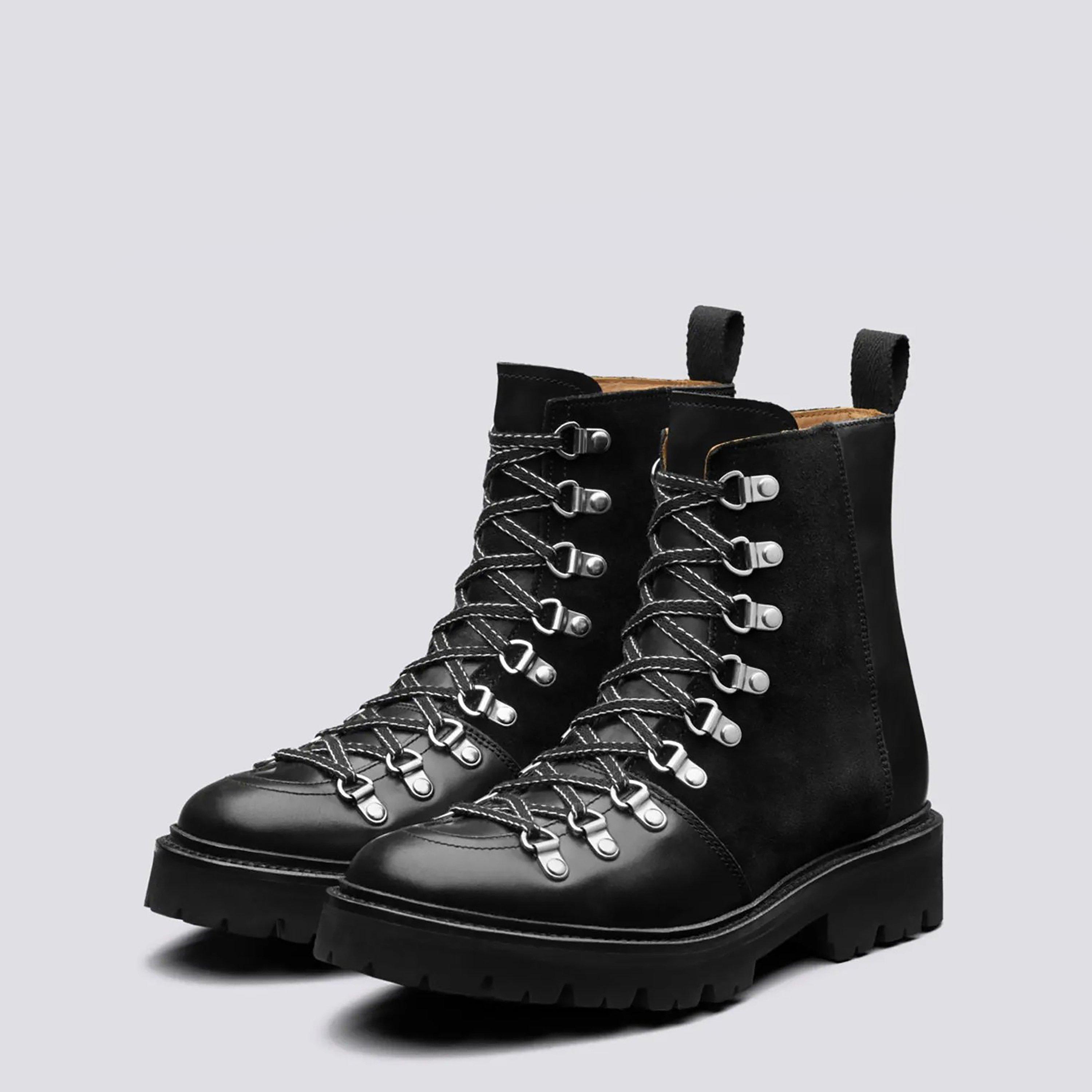 Black Suede - Grenson - Nanette Boot - 4