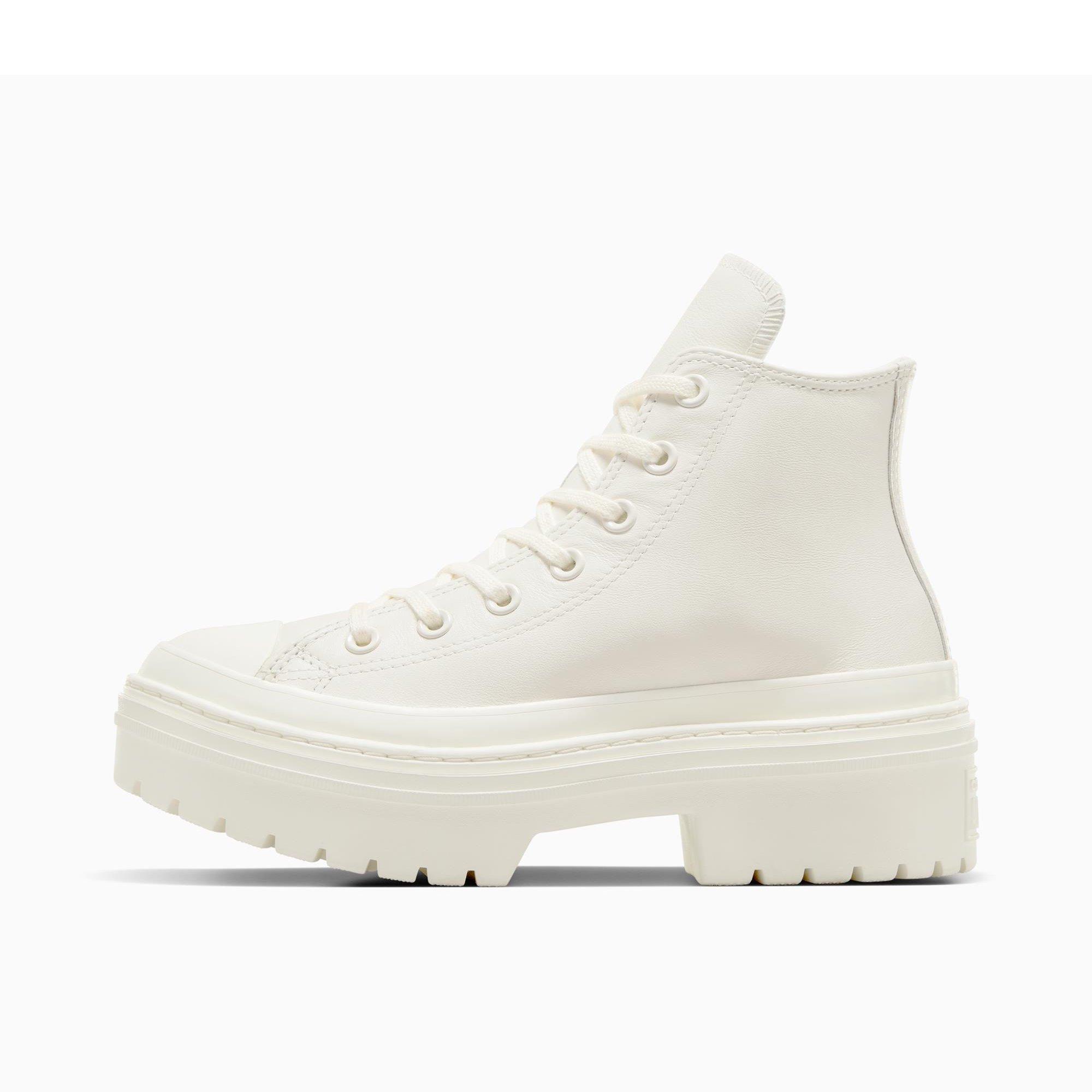286-Egret/Egr - Converse - Women's Chuck Taylor All Star Lug Ankle Heeled Boots - 2