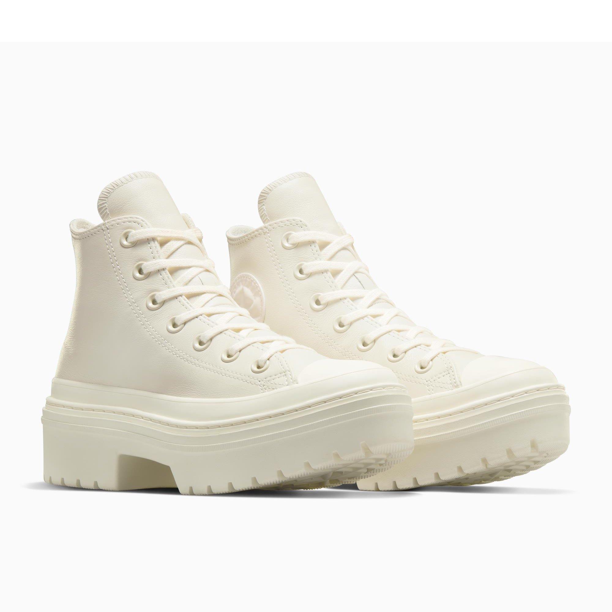 286-Egret/Egr - Converse - Women's Chuck Taylor All Star Lug Ankle Heeled Boots - 3