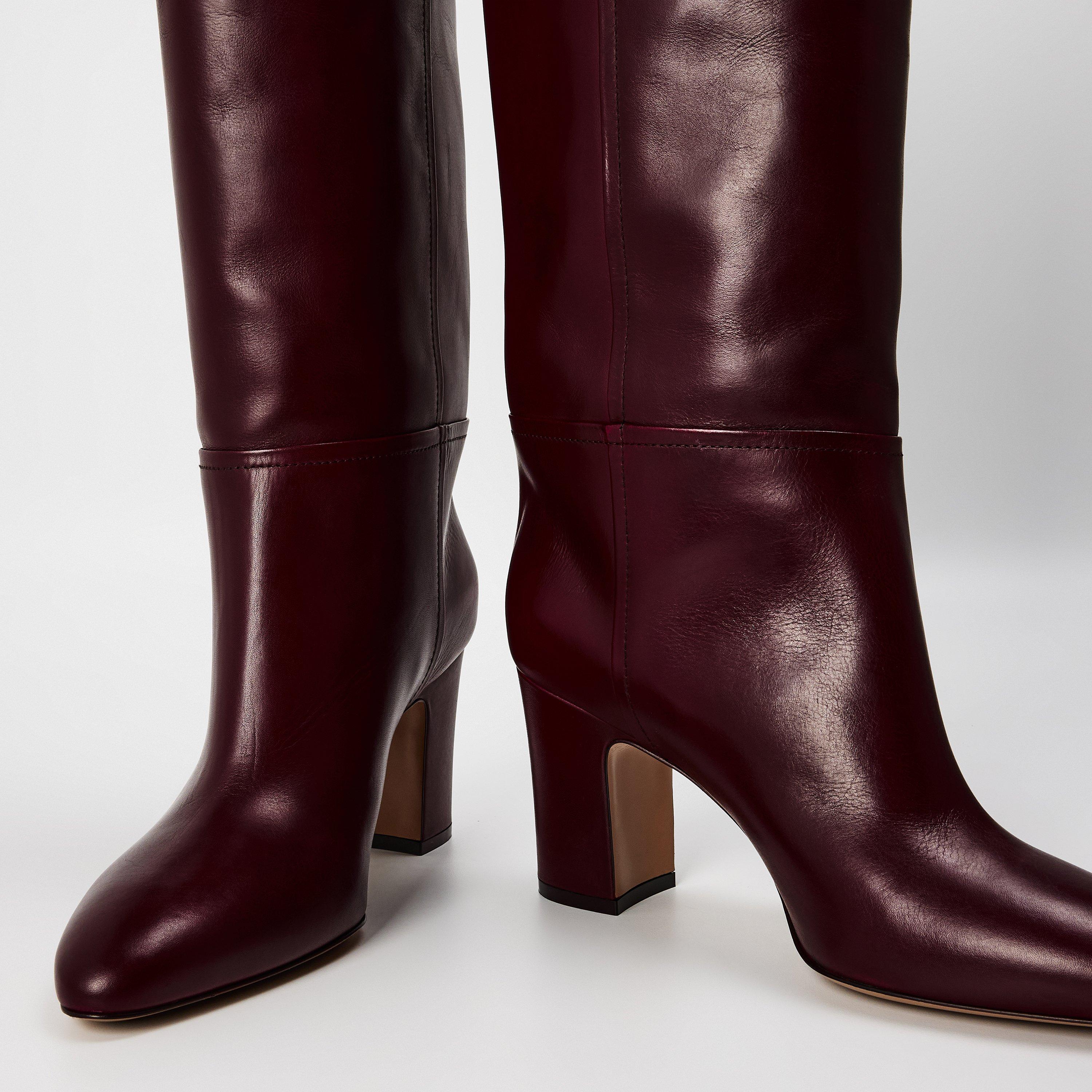 Rouge Noir - Paris Texas - Women's Italian Made Knee High Boots - 4