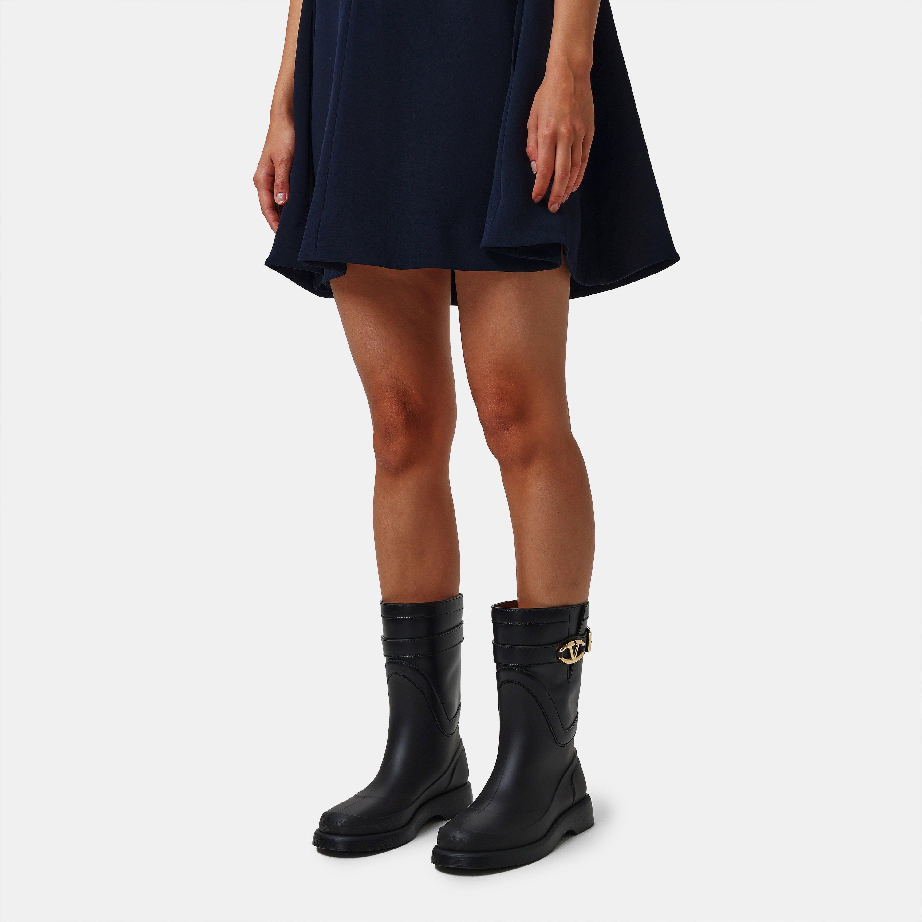 Nero - Valentino Garavani - Vlogo Ankle Boots - 3