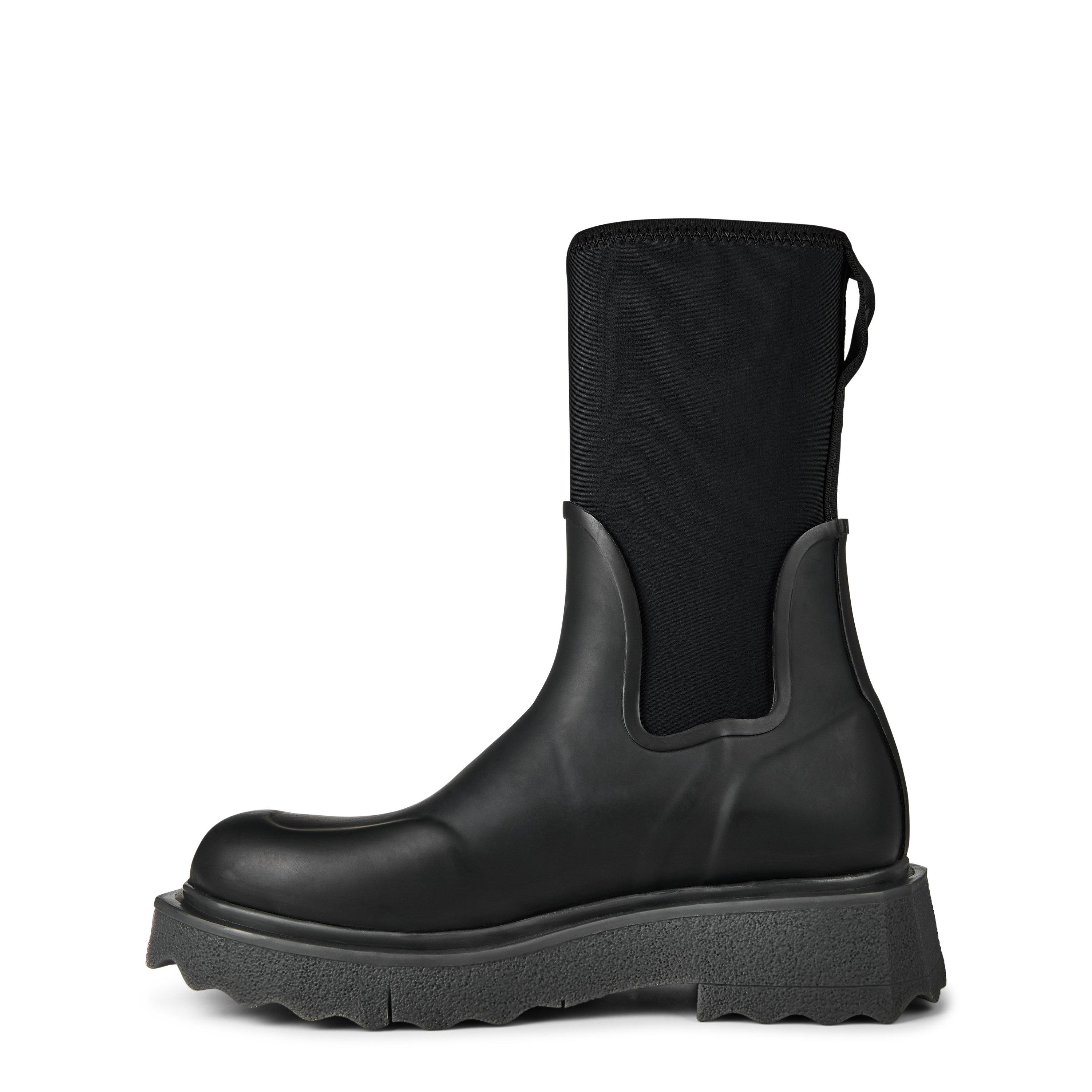 Black Fuchsia - Off White - Women's Rainboot - 2