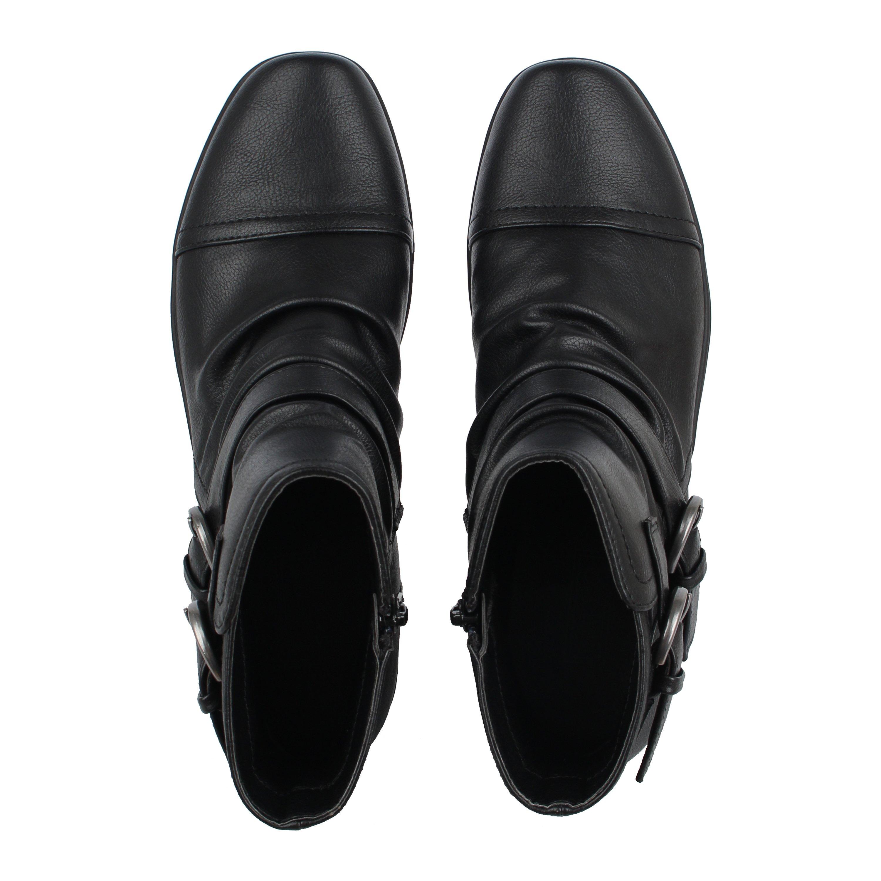 Noir - Miso - Scrunch Boots Womens - 5