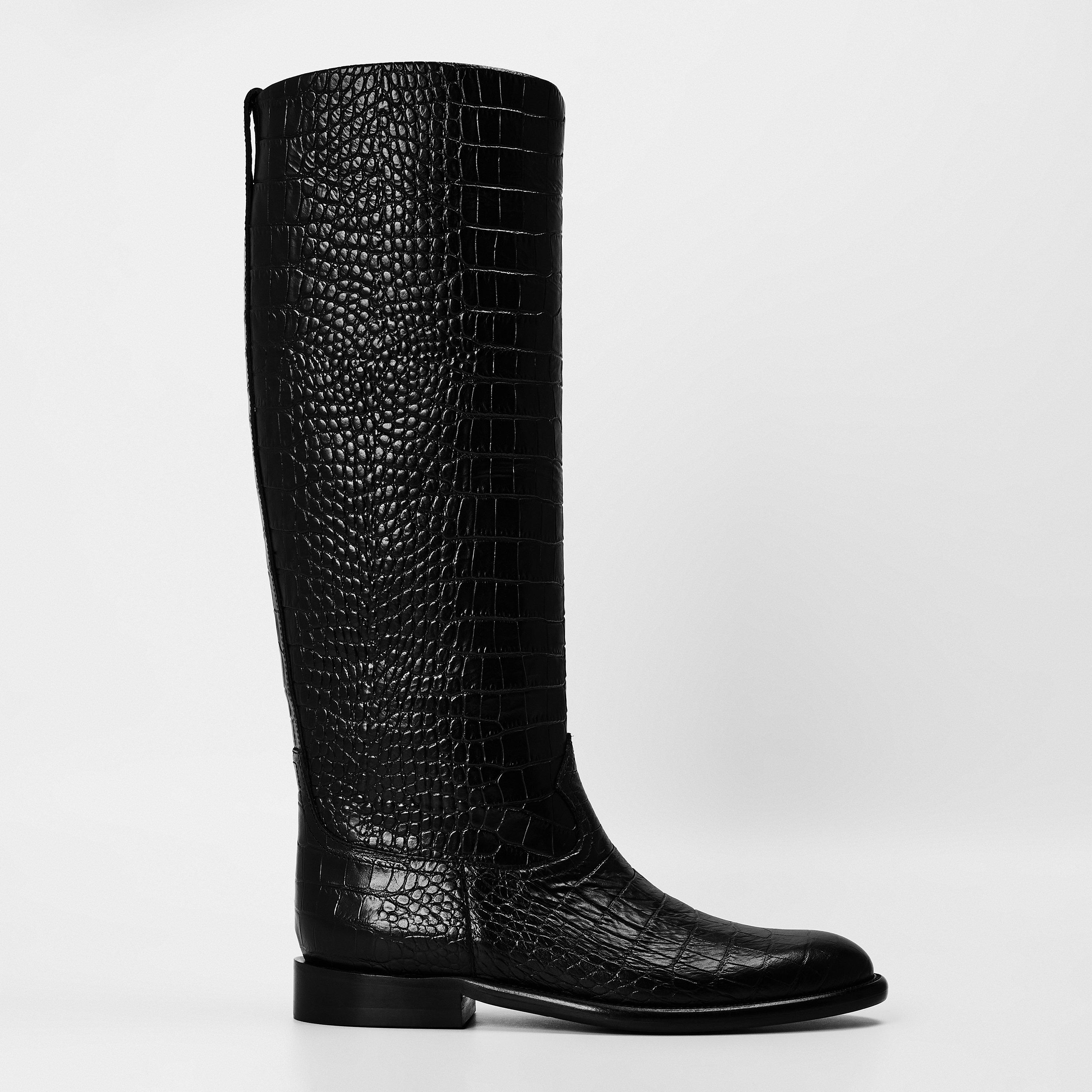 Paris Texas Women's Balanced Heel Knee High Boots - Carbone - 5 (38)