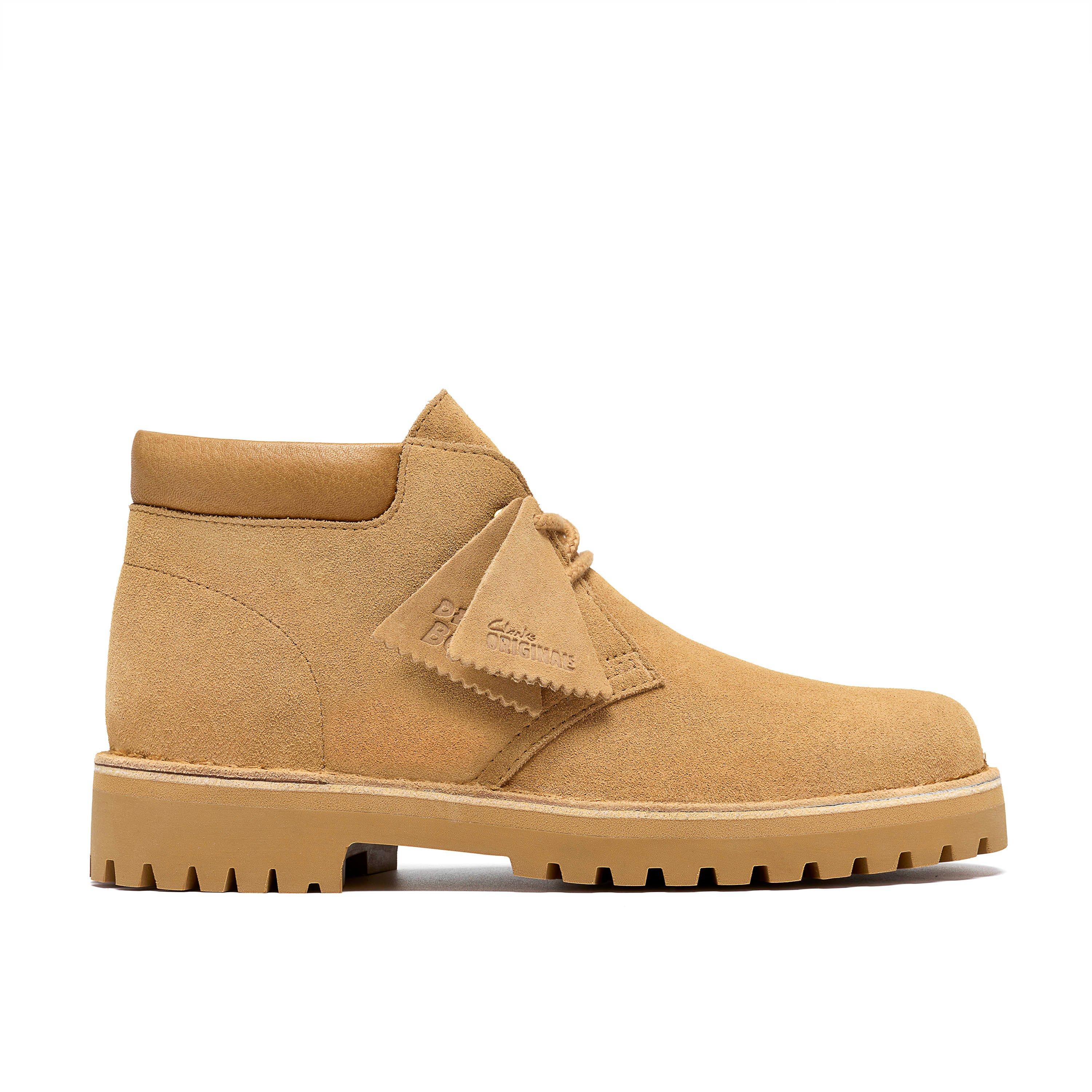 Light Tan Sue - Clarks Originals - Clarks Desert2456 Ro Ld64 - 1